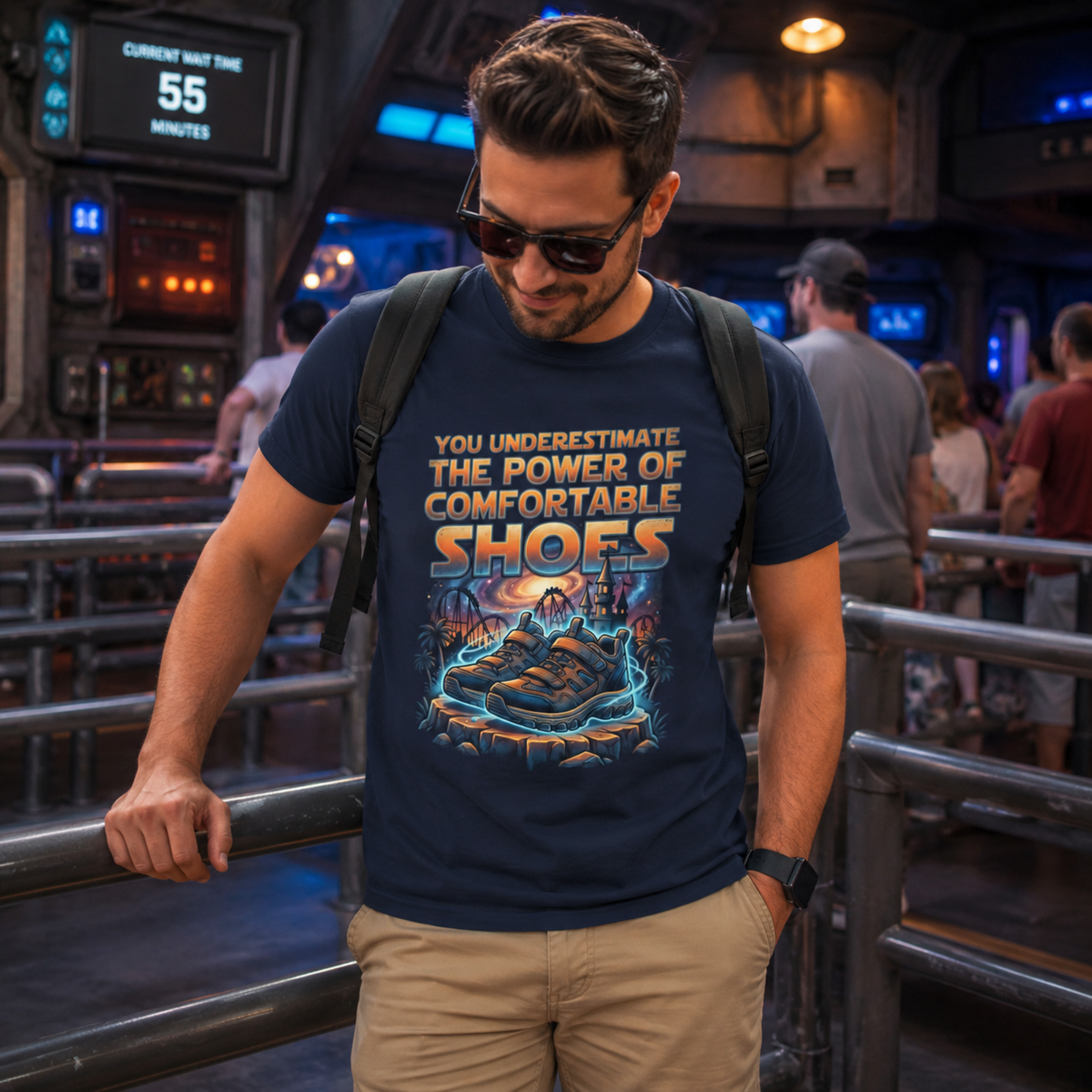 Comfortable Shoes Star Wars Theme Park Shirt