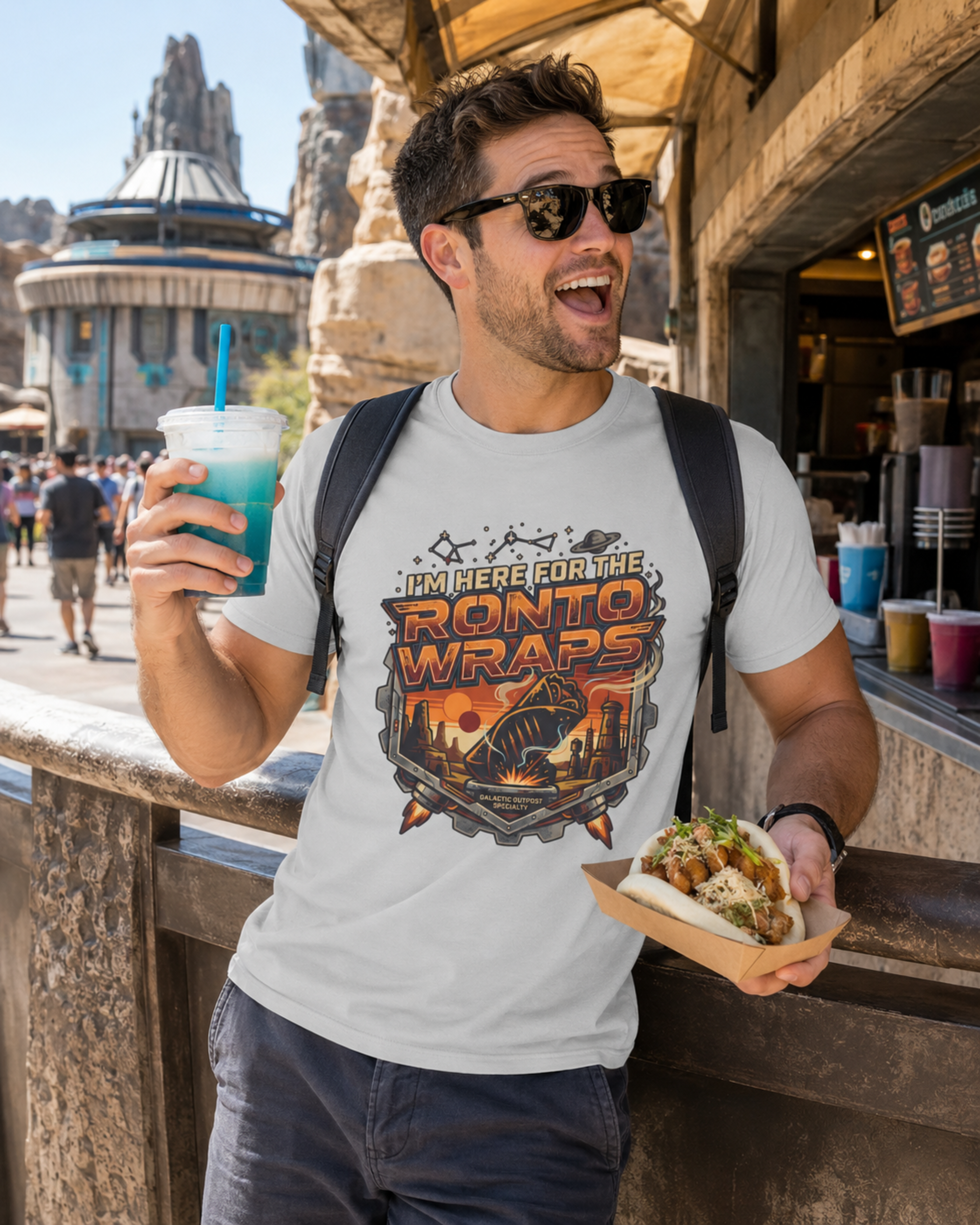 I'm Here for the Ronto Wraps Star Wars Theme Park Shirt