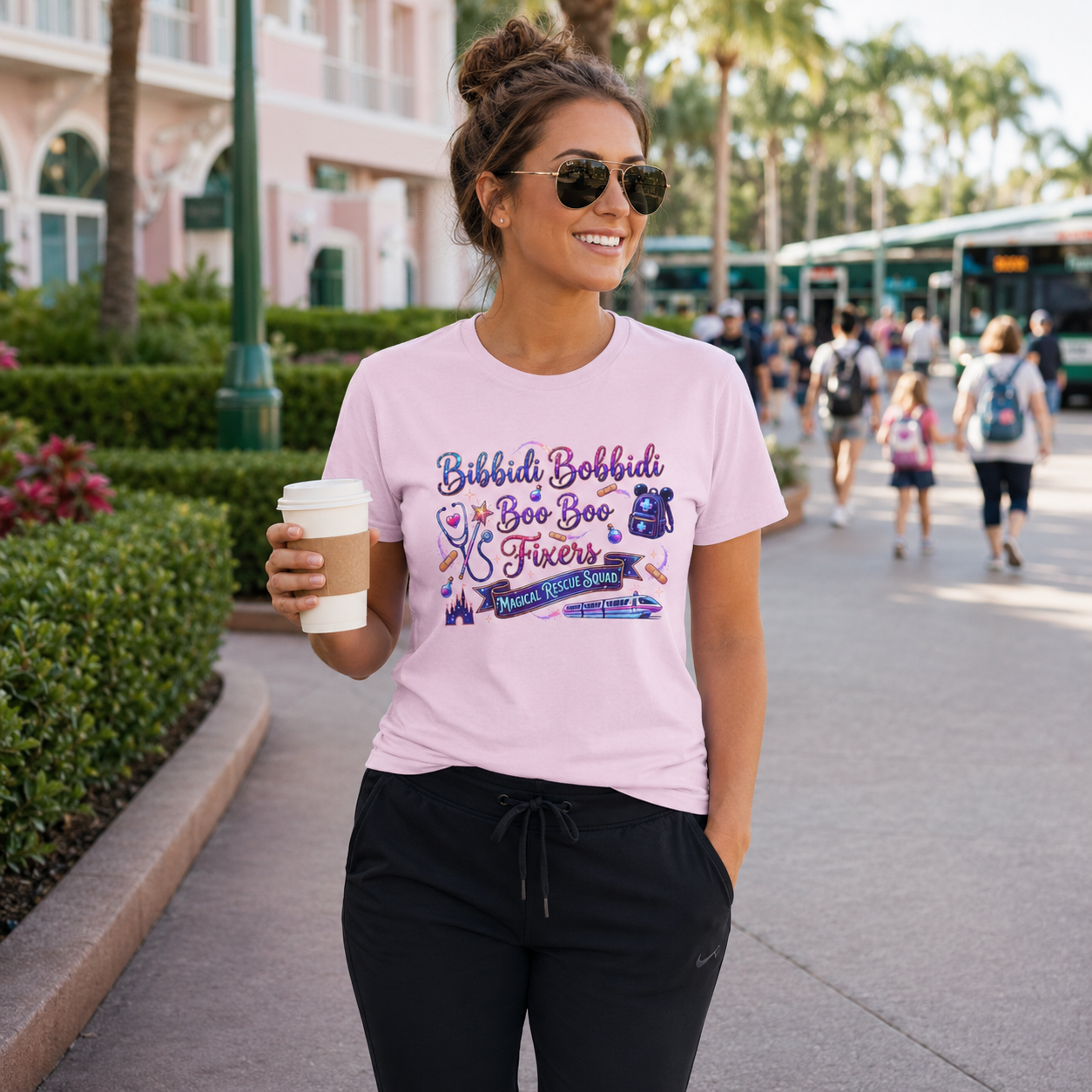 Bibbidi Bobbidi Boo Boo Fixers Magical Rescue Squad T-Shirt