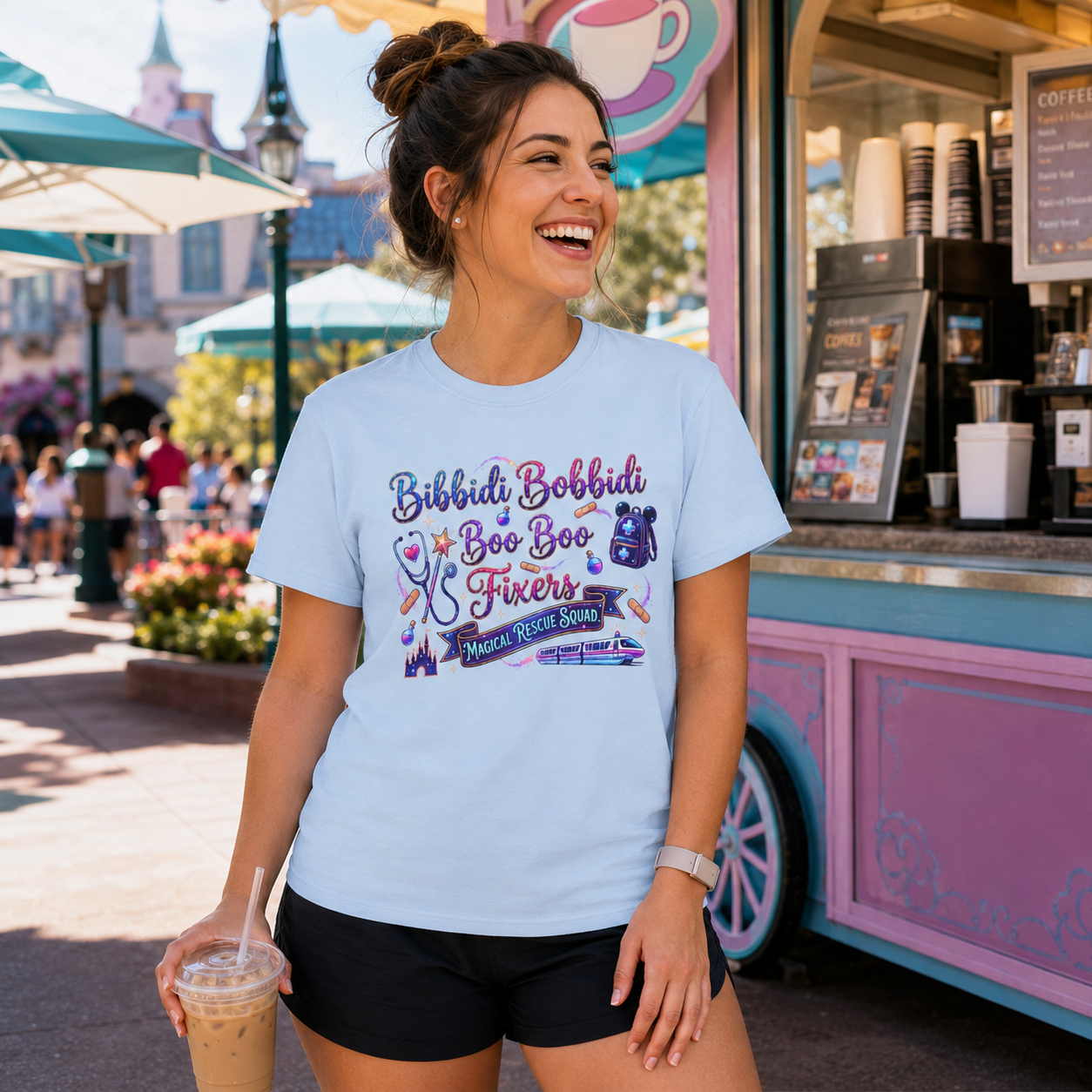 Bibbidi Bobbidi Boo Boo Fixers Magical Rescue Squad T-Shirt