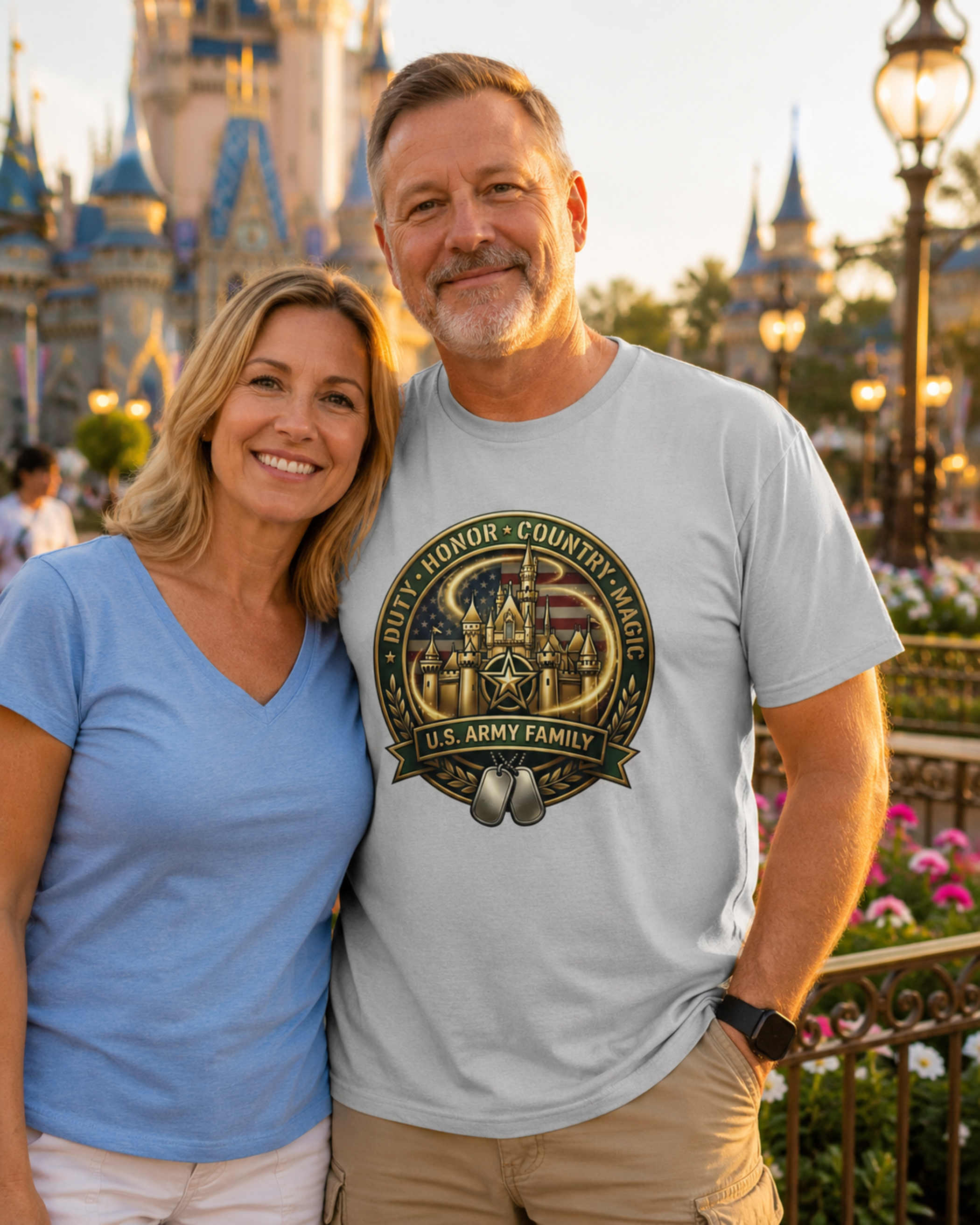 Duty Honor Country Magic Army Family Shirt