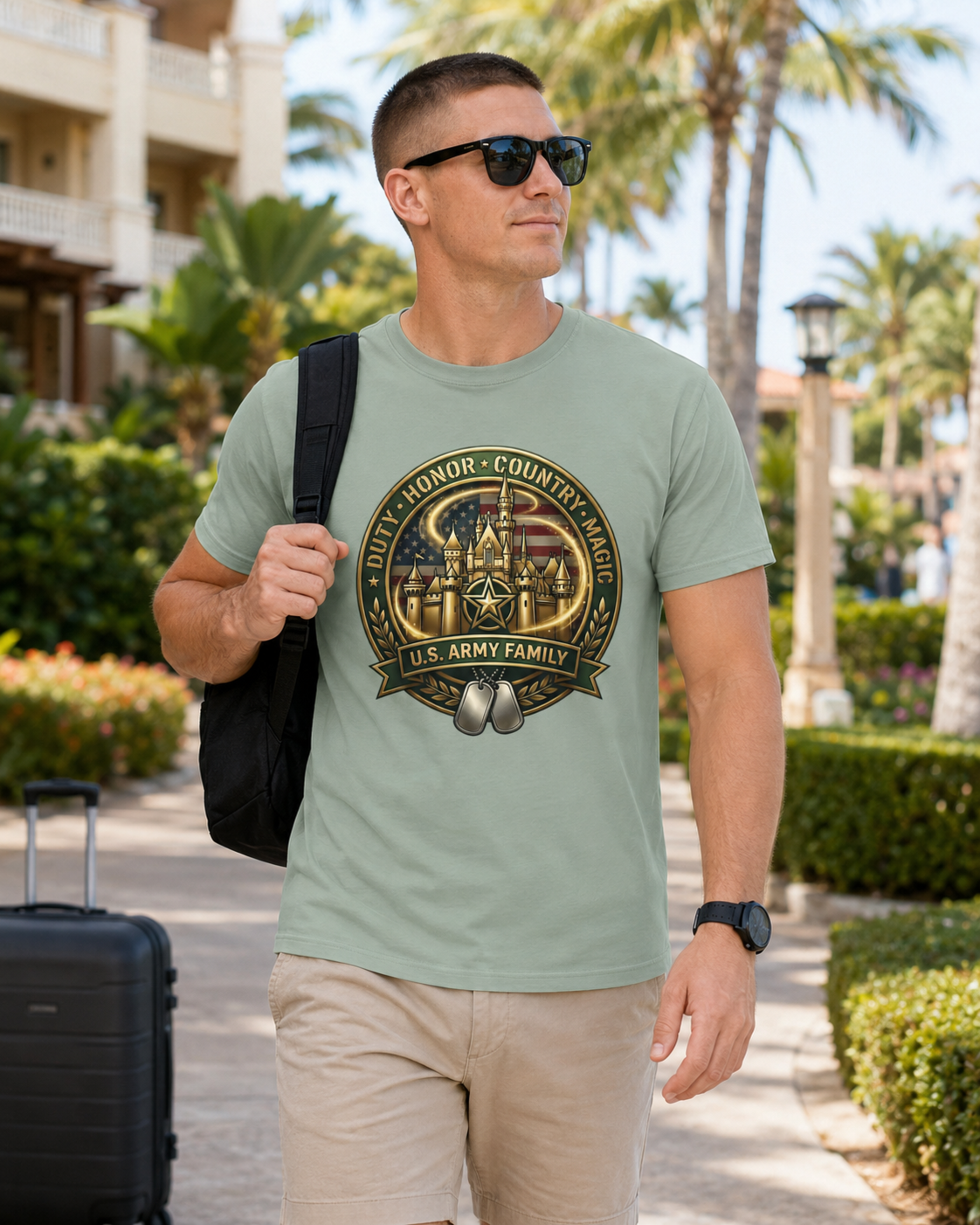 Duty Honor Country Magic Army Family Shirt