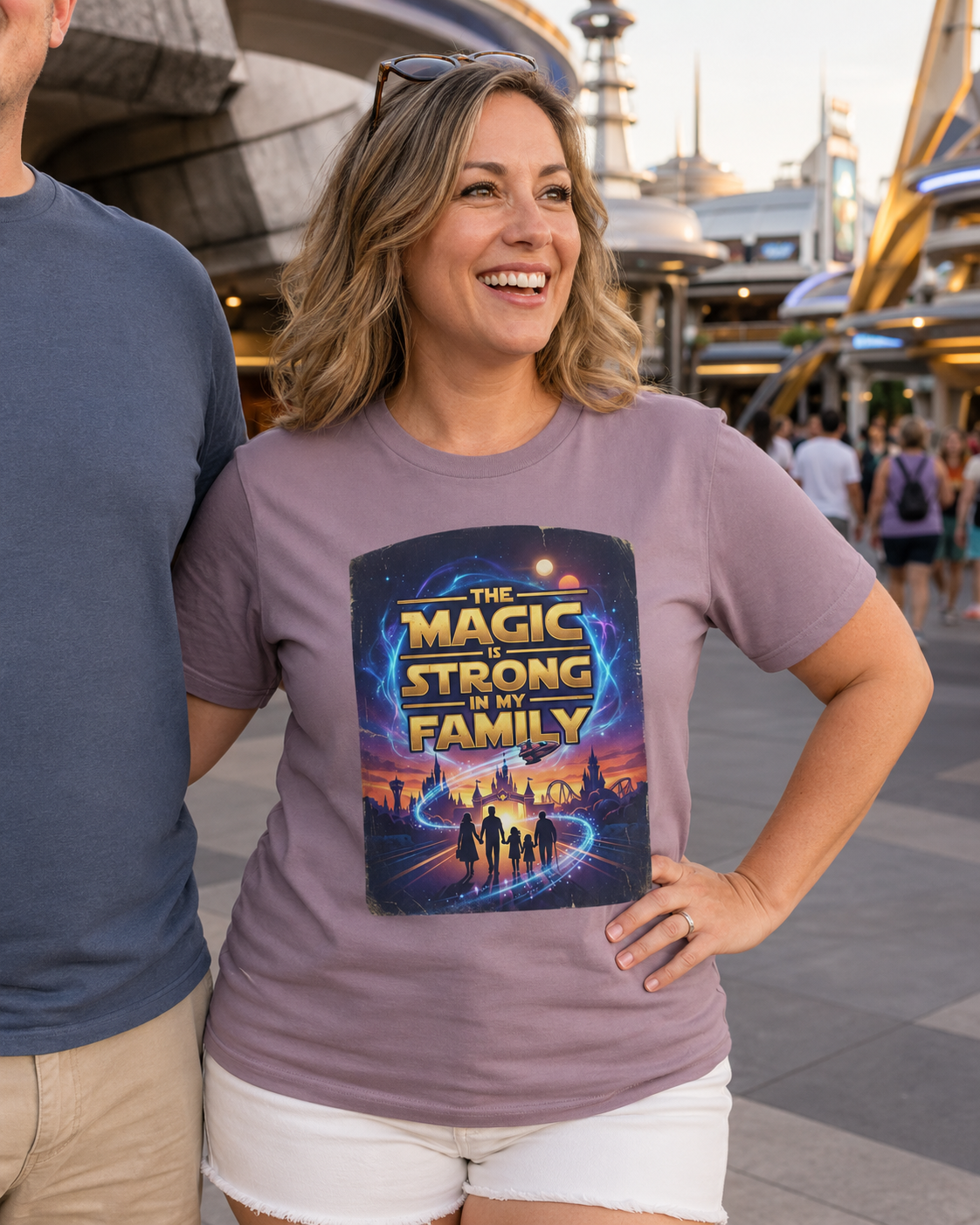 Magic Is Strong in My Family Star Wars Theme Park Shirt