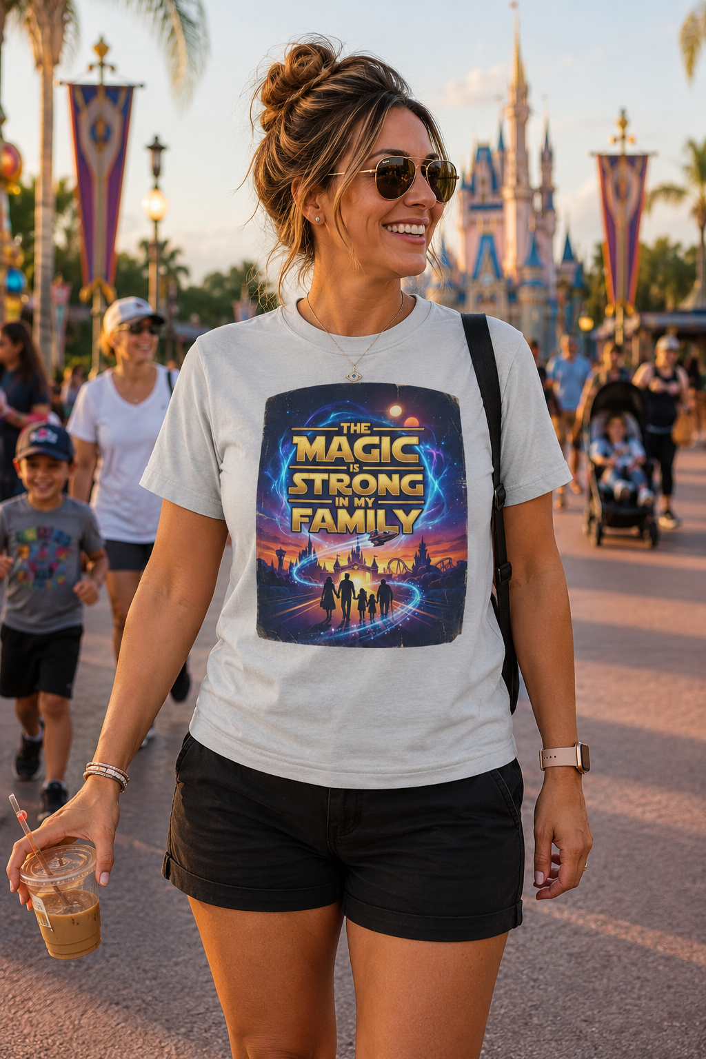 Magic Is Strong in My Family Star Wars Theme Park Shirt