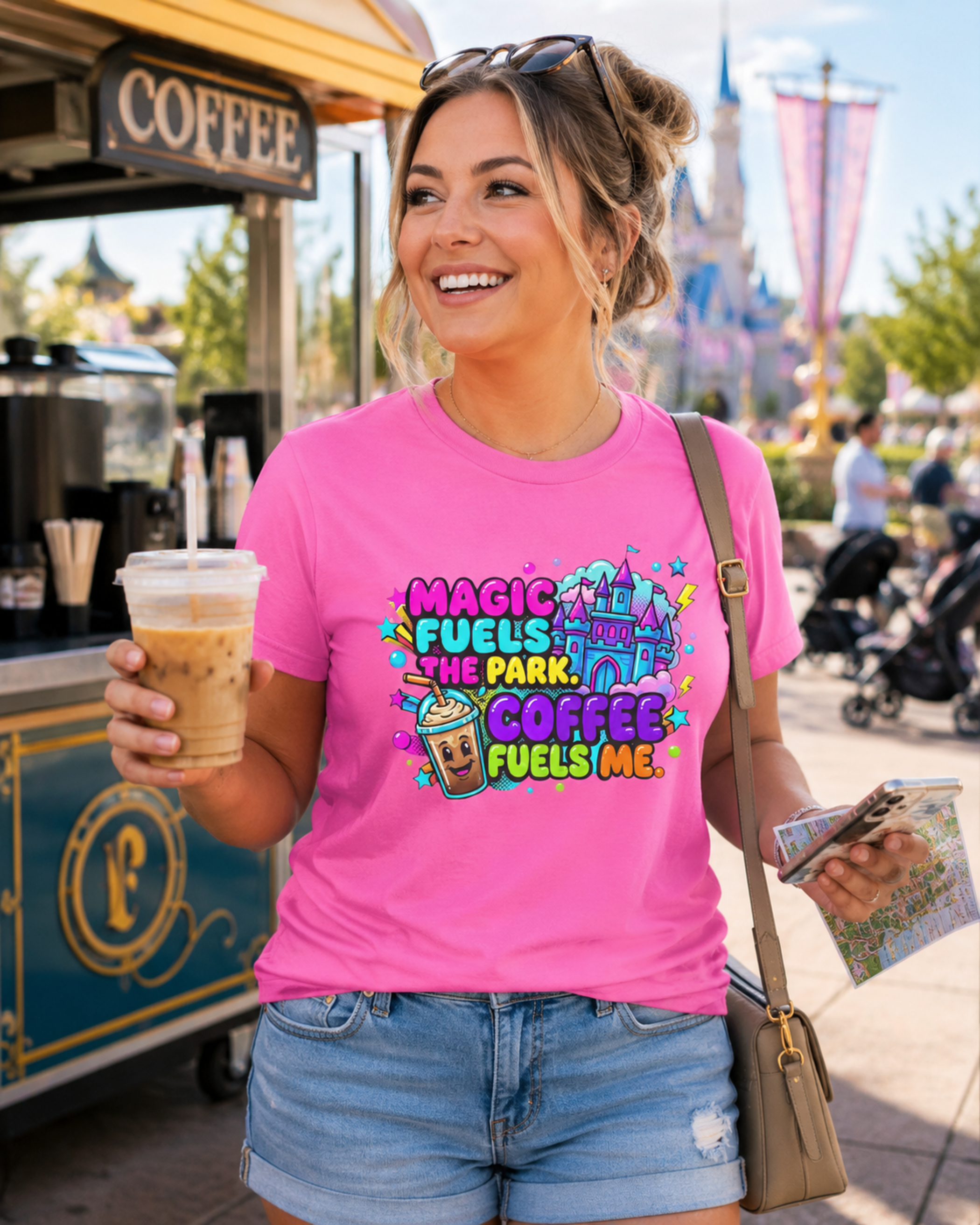 Magic Fuels The Park Coffee Fuels Me Shirt