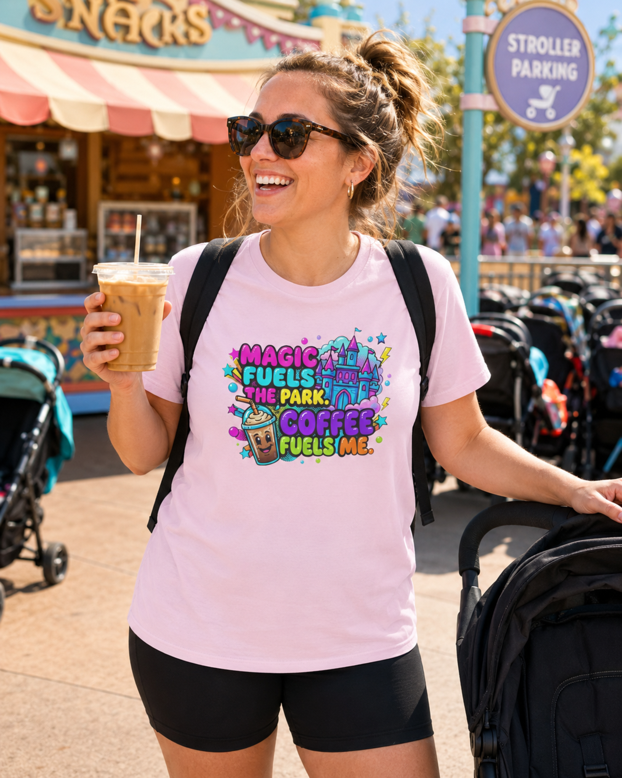 Magic Fuels The Park Coffee Fuels Me Shirt