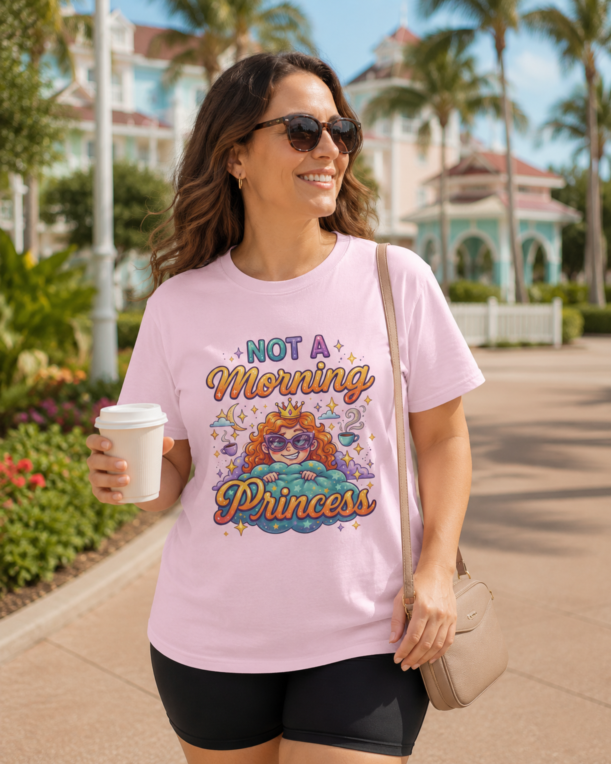 Not A Morning Princess Park Mom Shirt