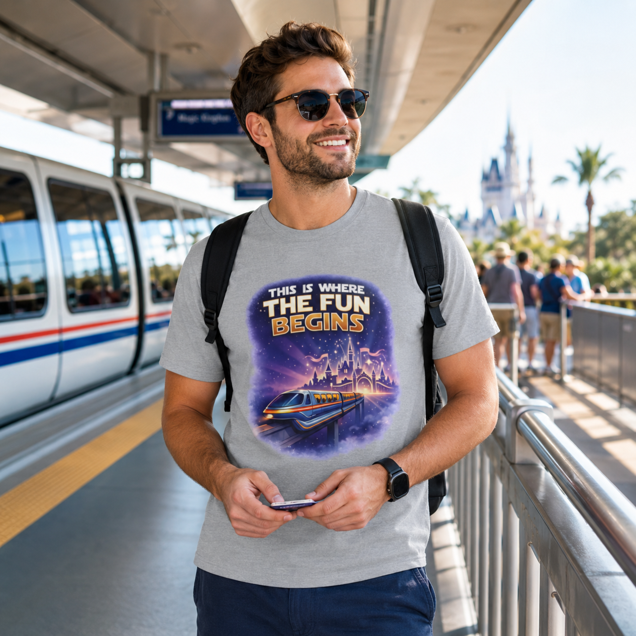 This Is Where the Fun Begins Star Wars Theme Park Shirt
