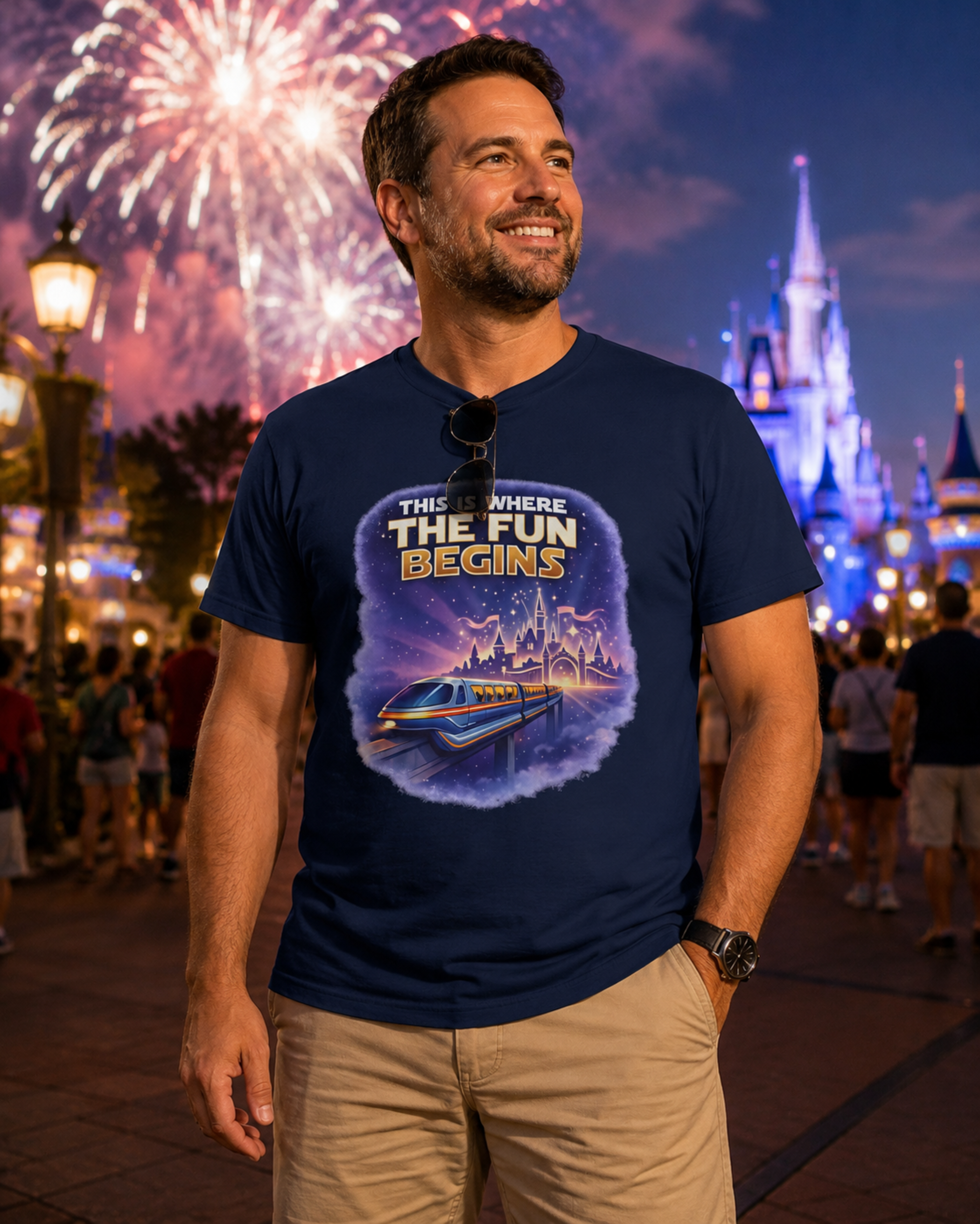 This Is Where the Fun Begins Star Wars Theme Park Shirt
