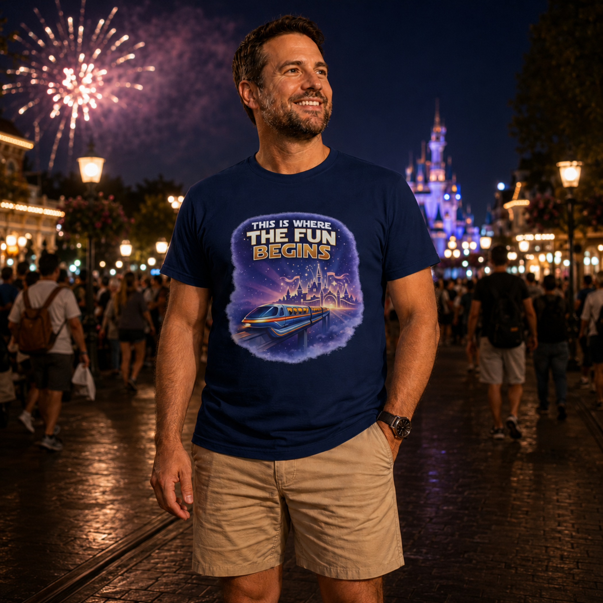 This Is Where the Fun Begins Star Wars Theme Park Shirt