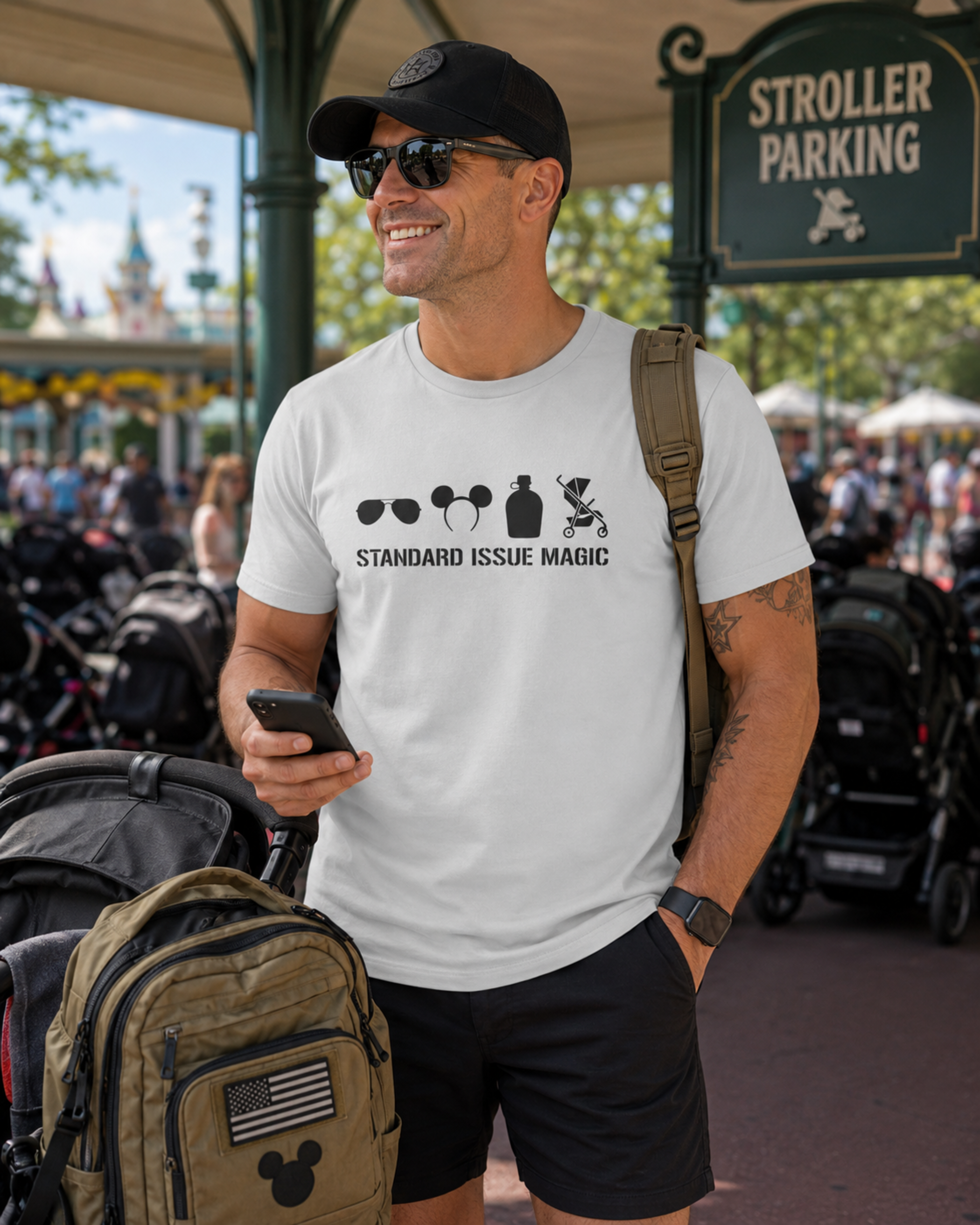Standard Issue Magic Military Family Tee