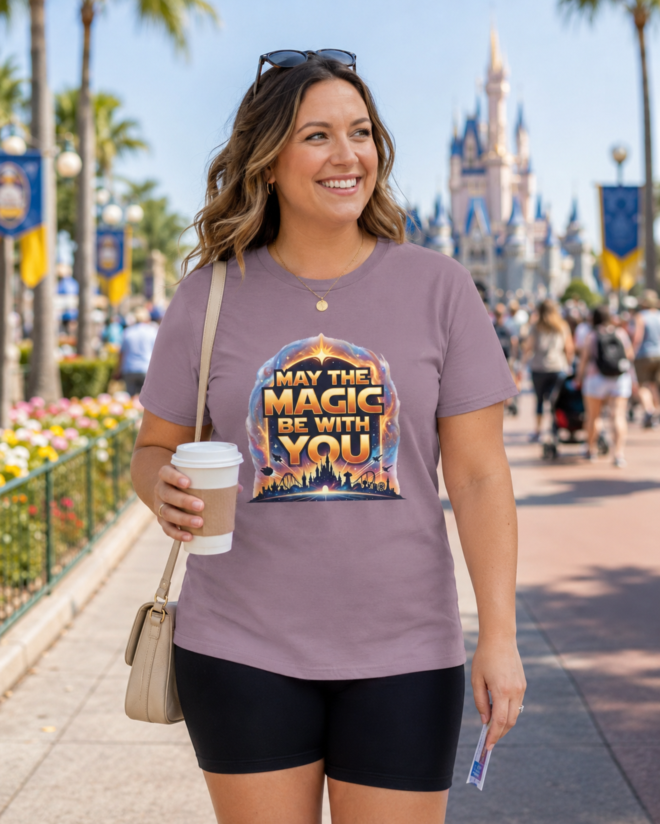 May the Magic Be With You Star Wars Theme Park Shirt