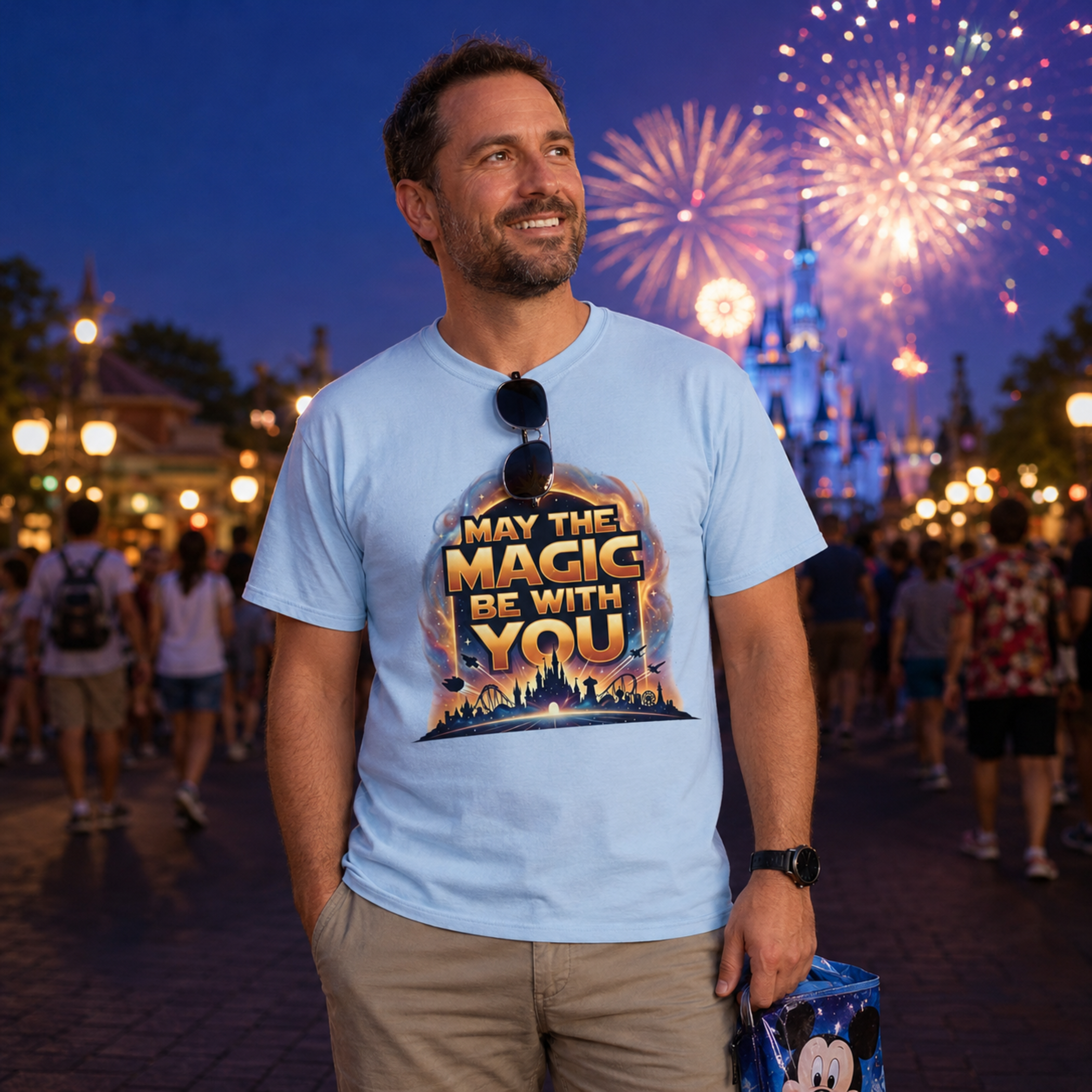 May the Magic Be With You Star Wars Theme Park Shirt
