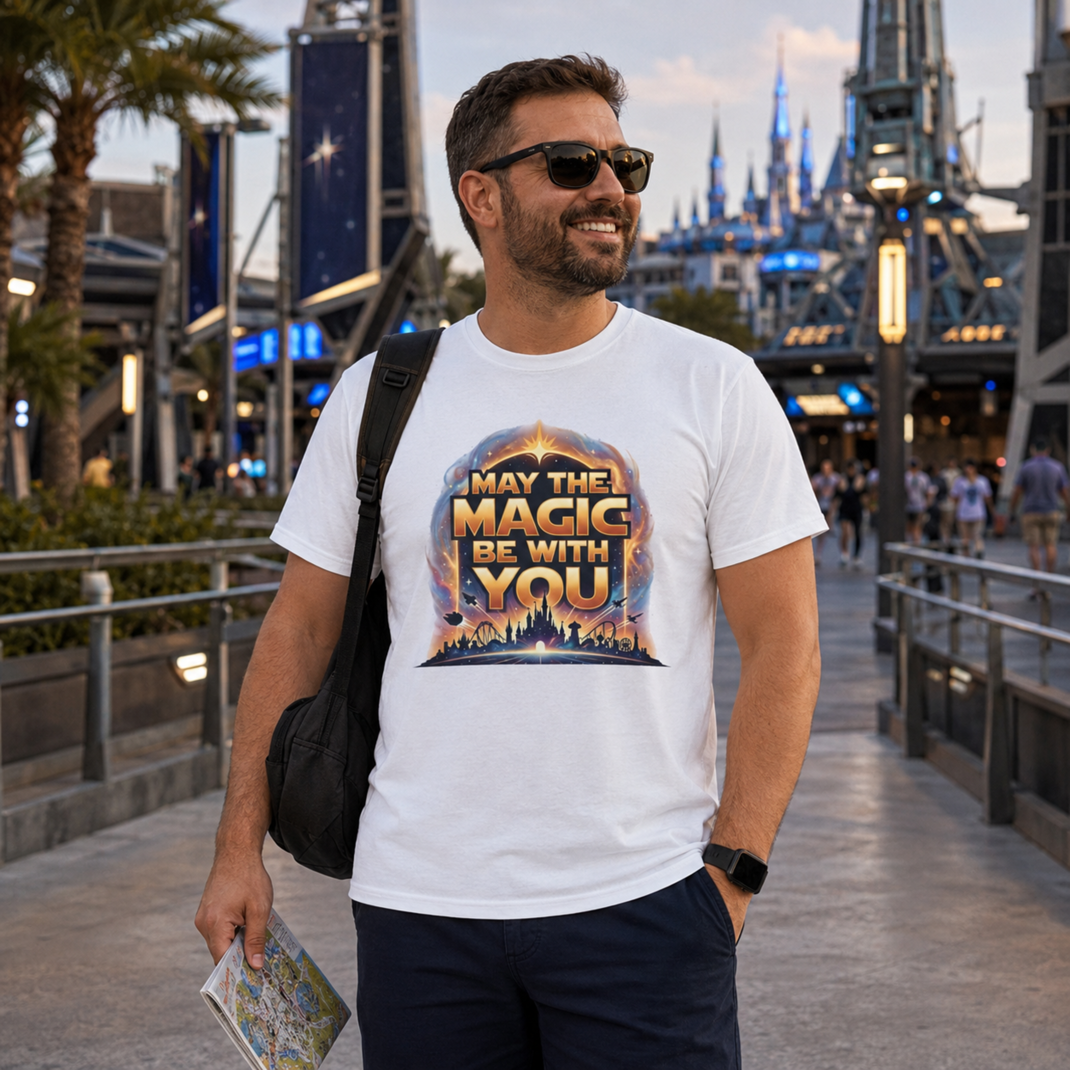 May the Magic Be With You Star Wars Theme Park Shirt