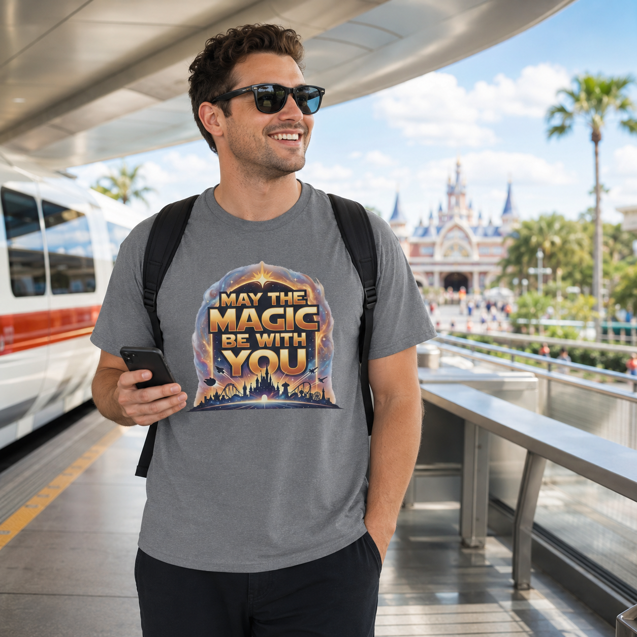 May the Magic Be With You Star Wars Theme Park Shirt
