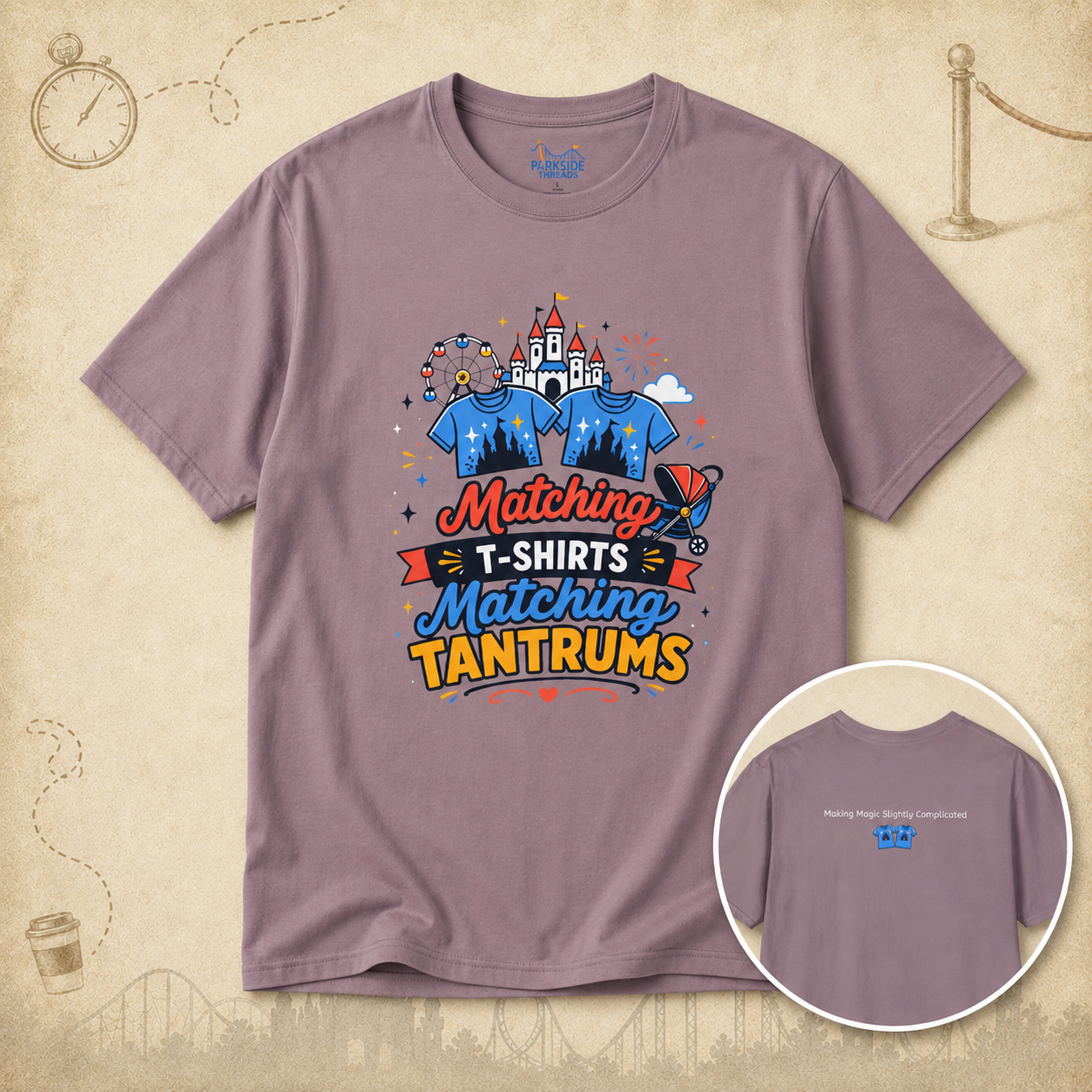 Matching Tee Shirts, Matching Tantrums