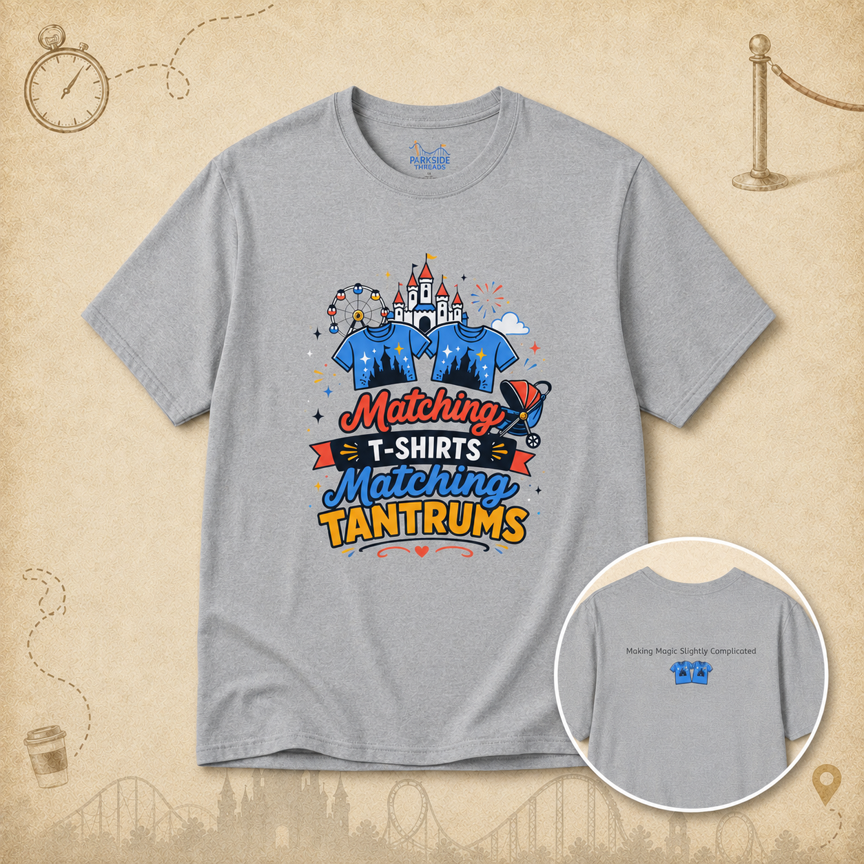 Matching Tee Shirts, Matching Tantrums