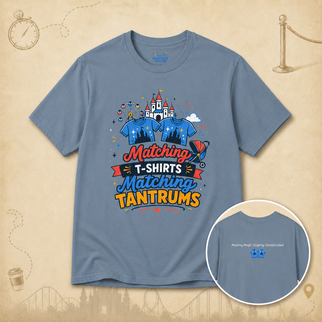 Matching Tee Shirts, Matching Tantrums