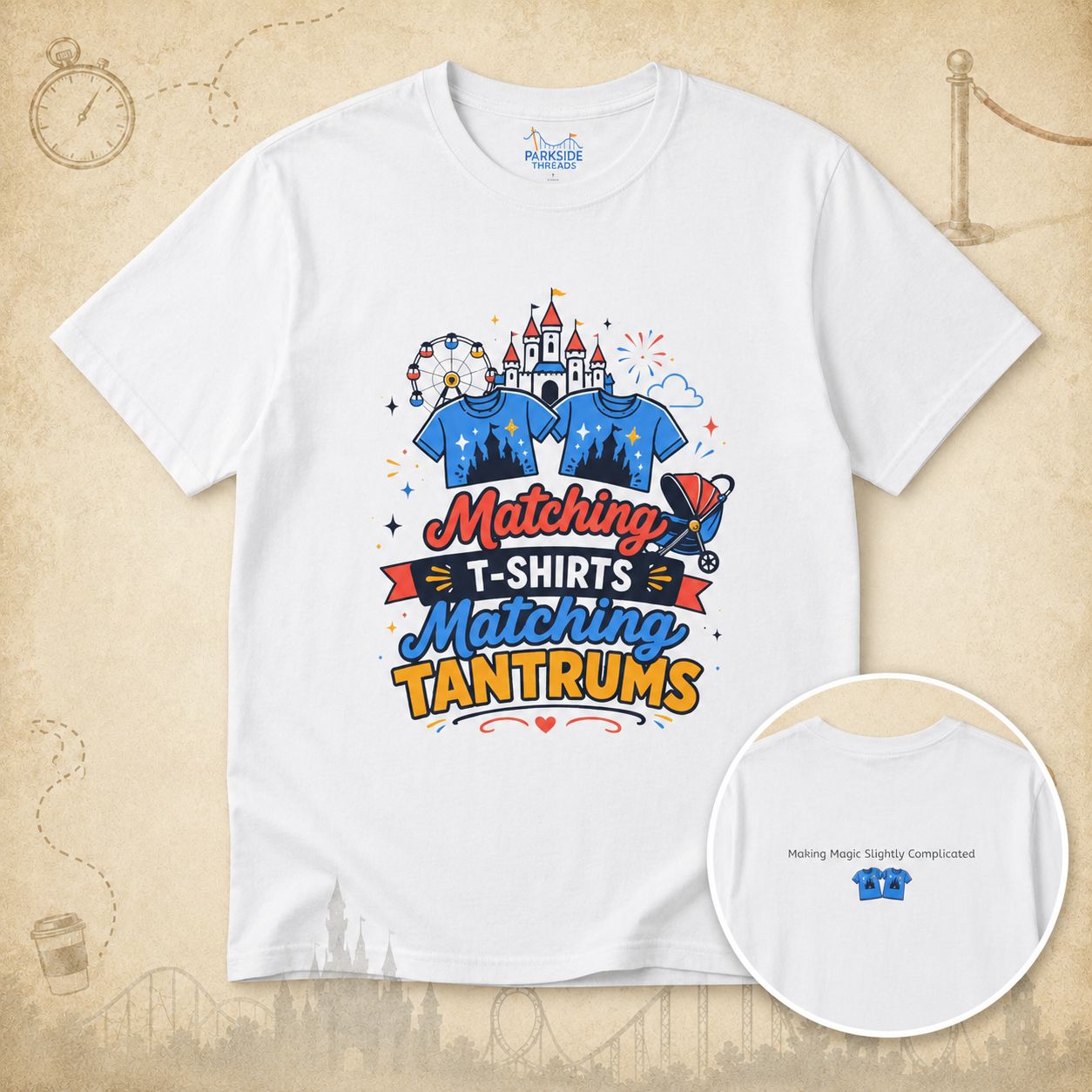 Matching Tee Shirts, Matching Tantrums