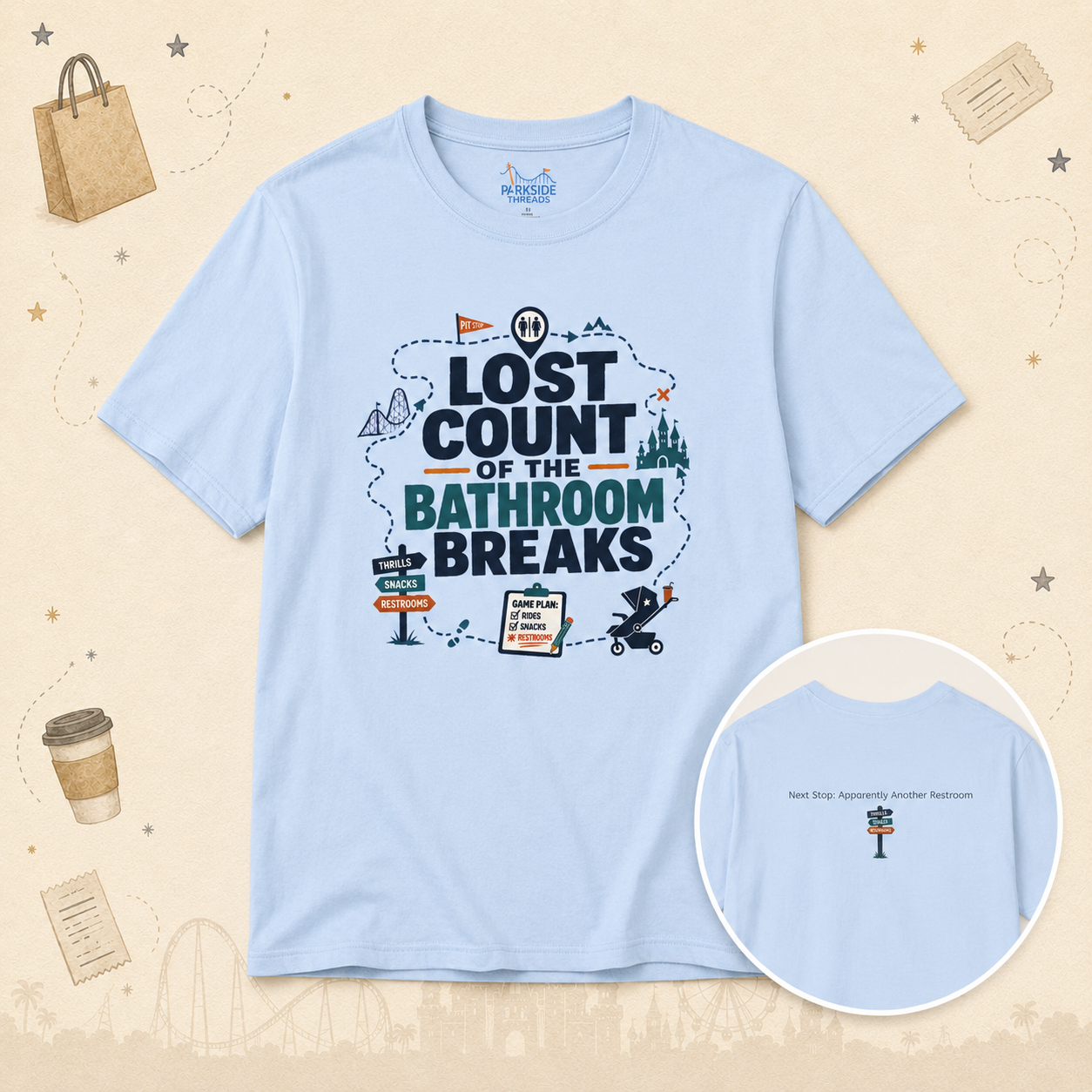 Lost Count of the Bathroom Breaks