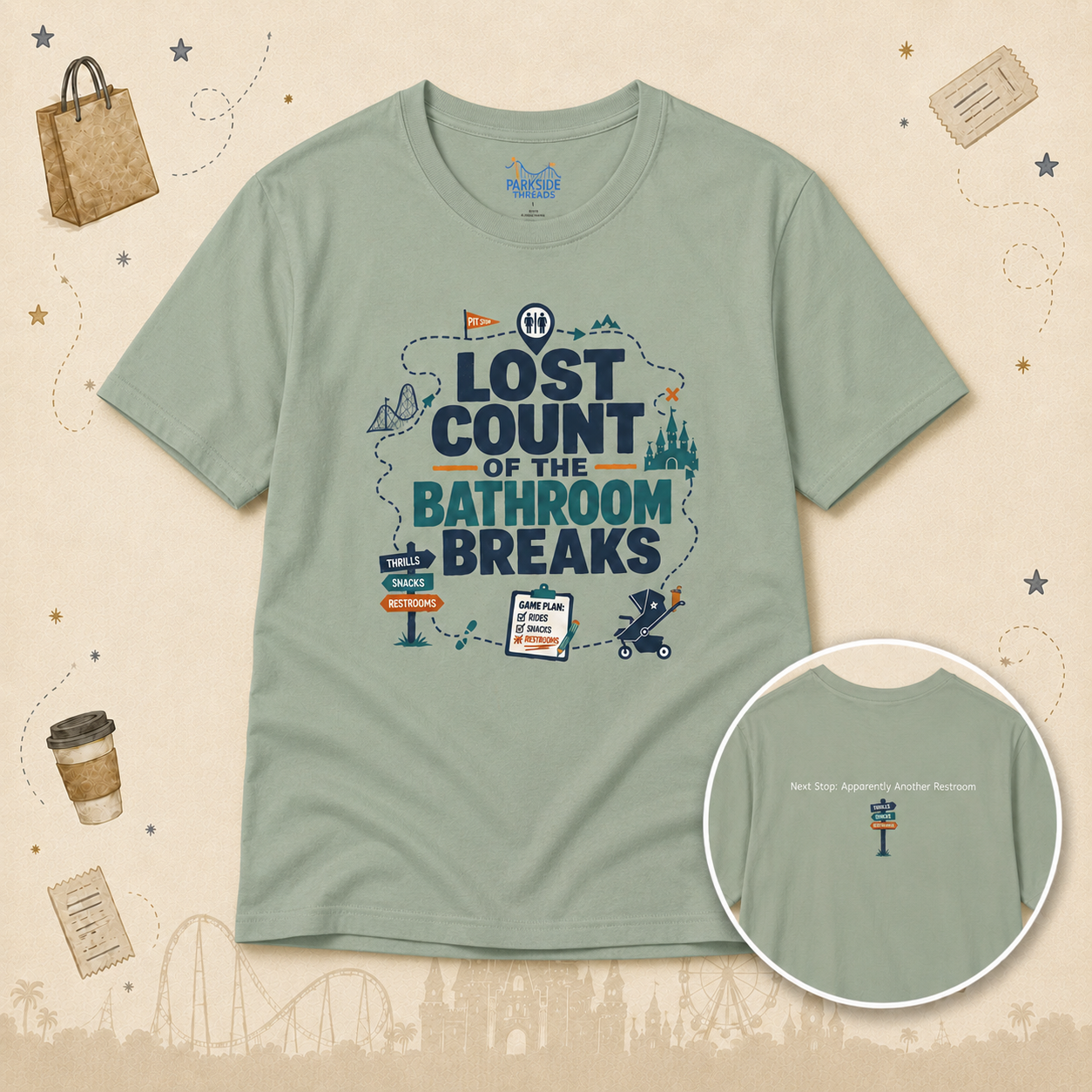 Lost Count of the Bathroom Breaks