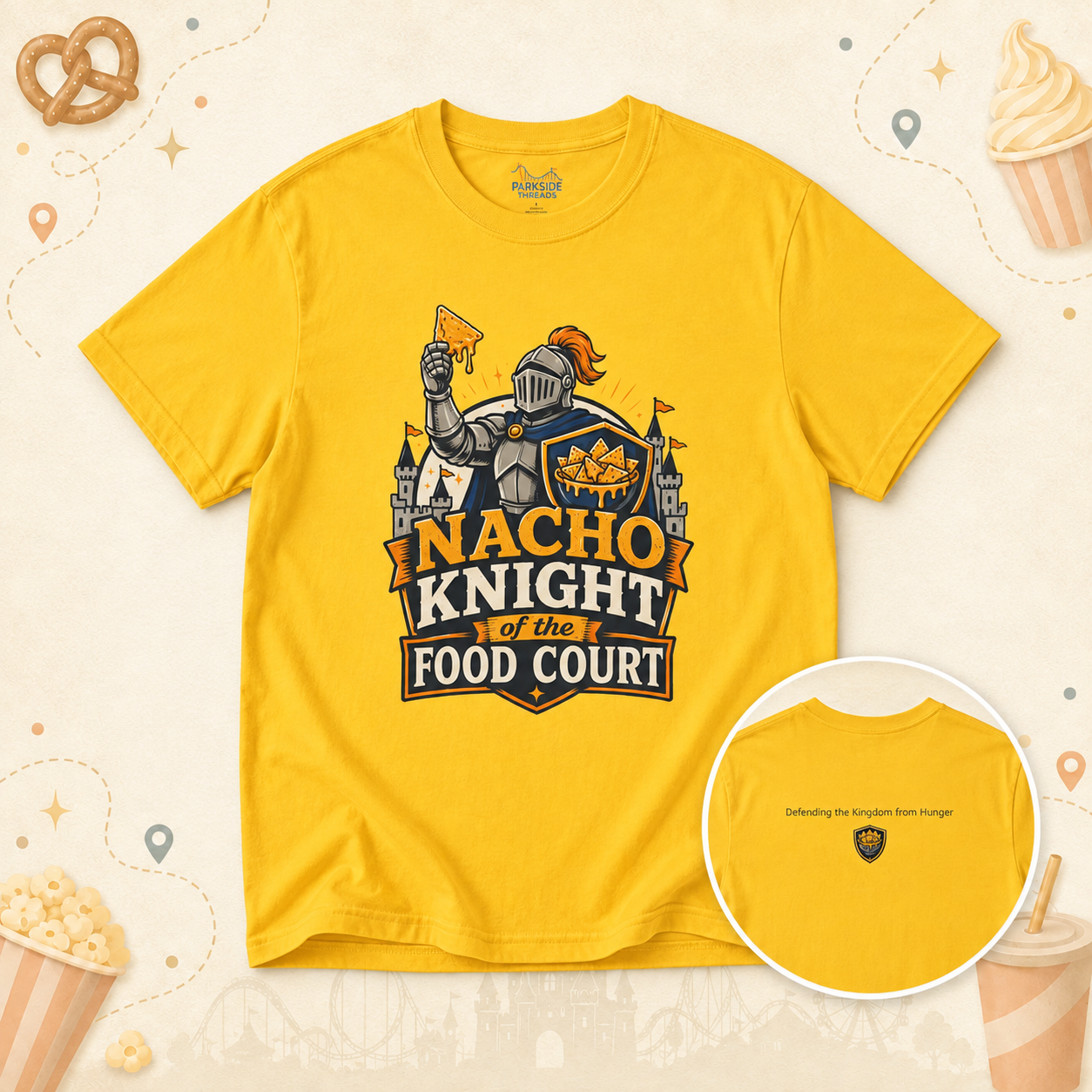 Nacho Knight of the Food Court