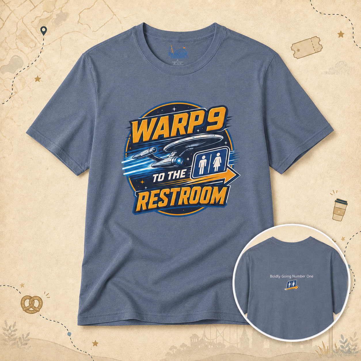 Warp 9 To The Restroom