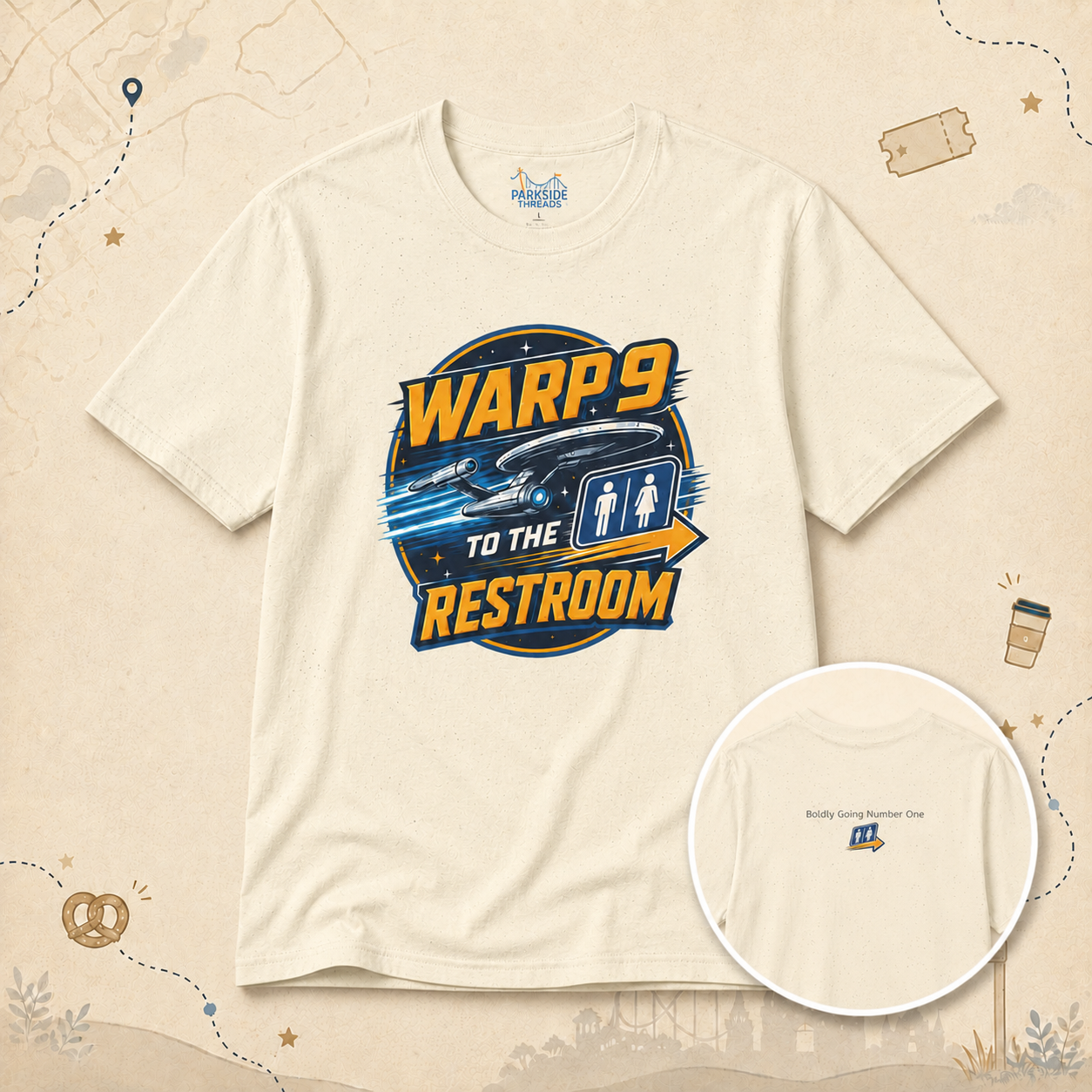 Warp 9 To The Restroom