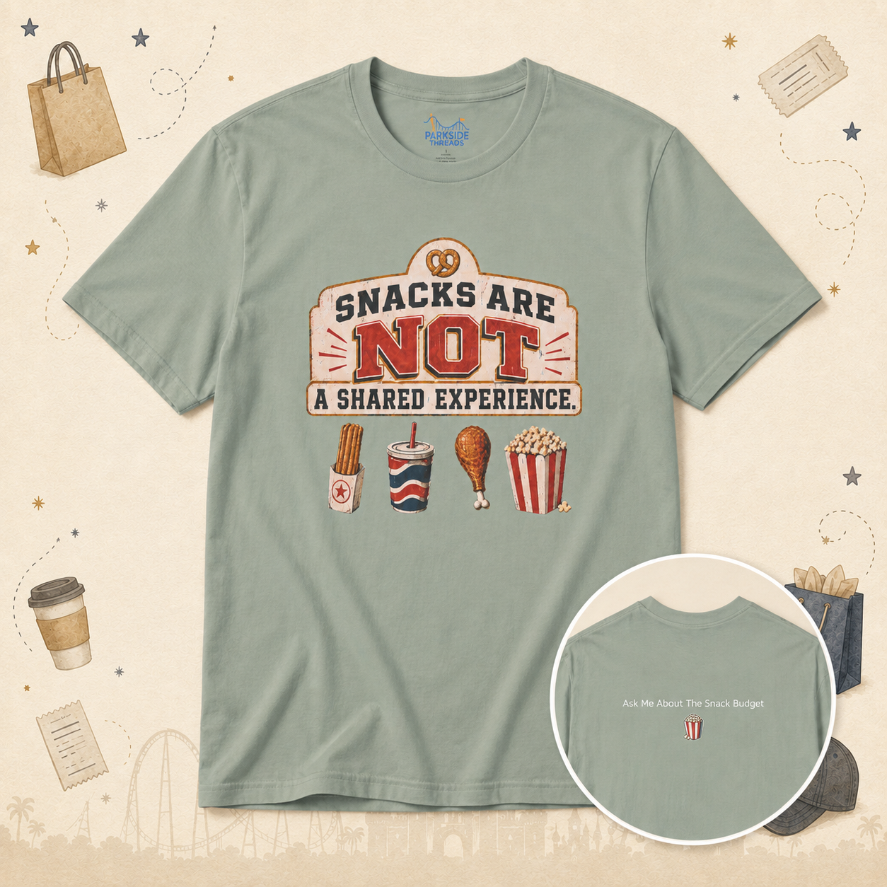 Snacks Are Not a Shared Experience