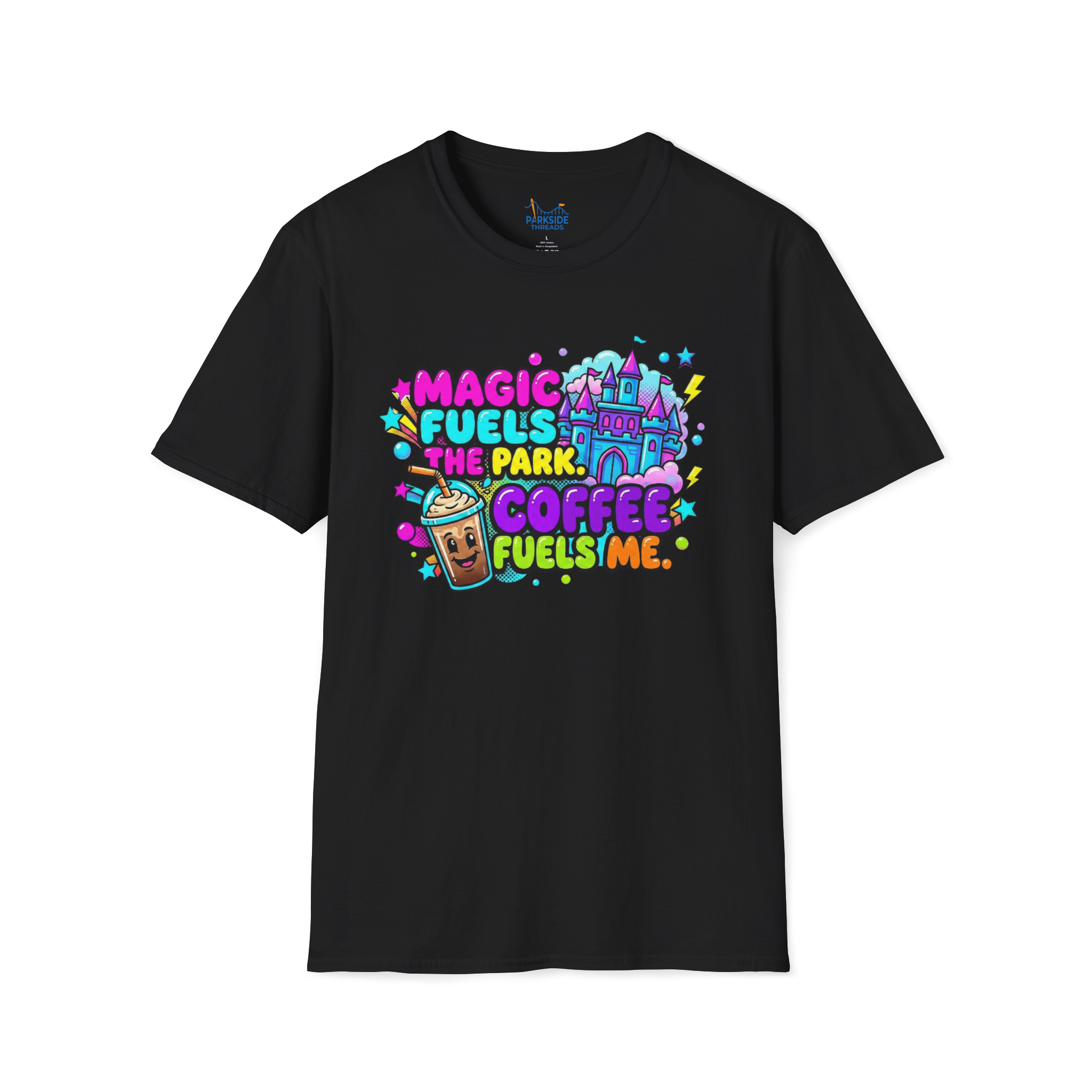 Magic Fuels the Park. Coffee Fuels Me. Tee