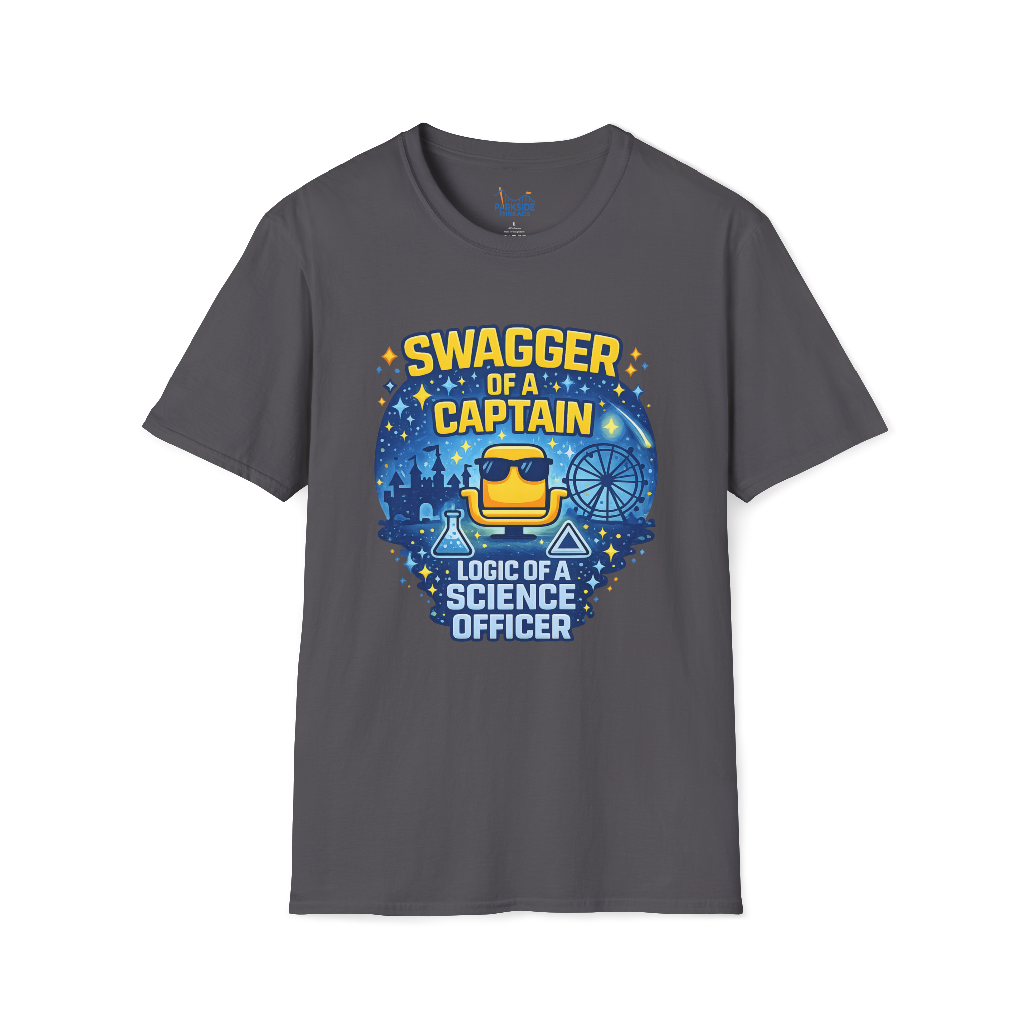 Captain Swagger. Science Officer Logic. Tee