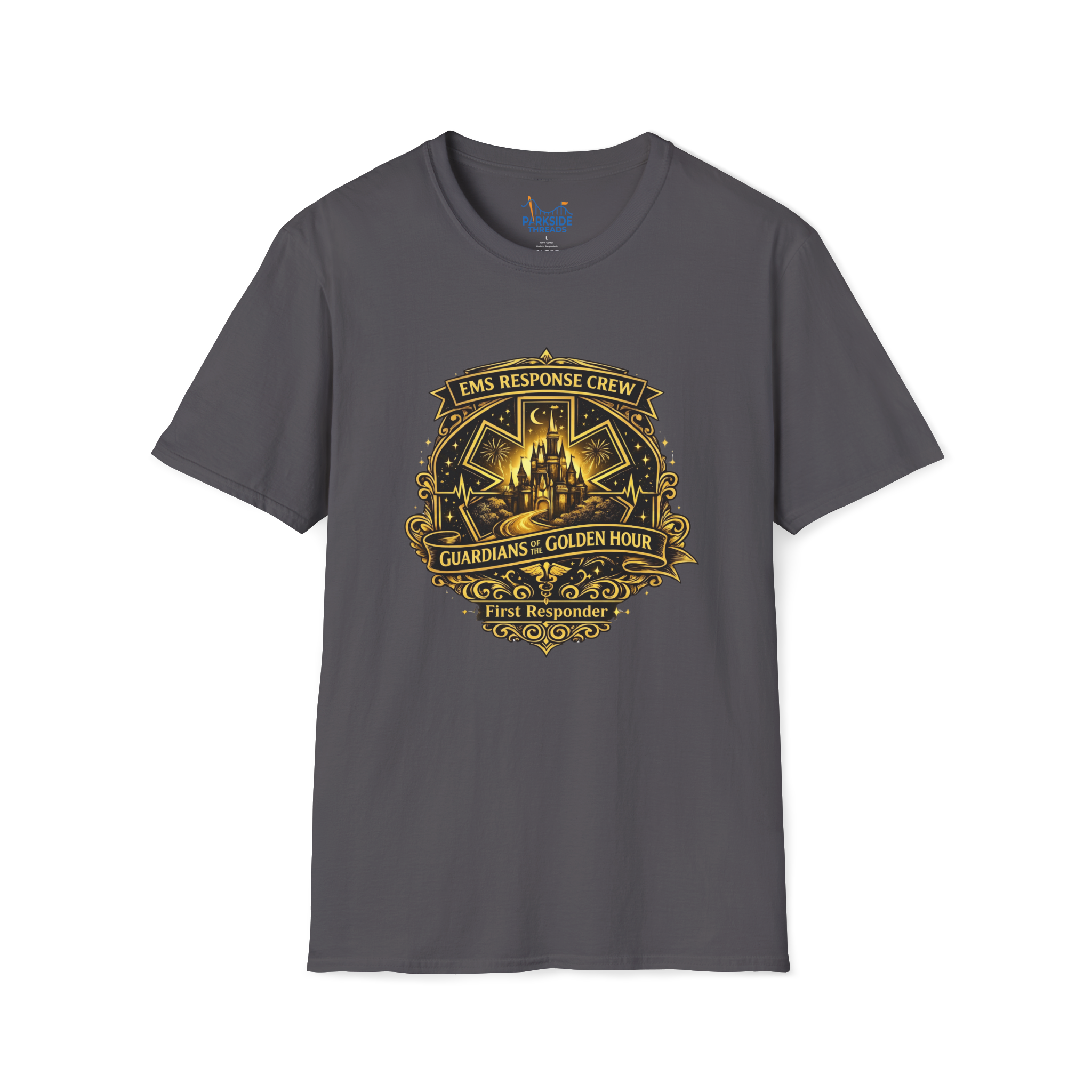 Guardians of the Golden Hour EMS First Responder Theme Park T-Shirt