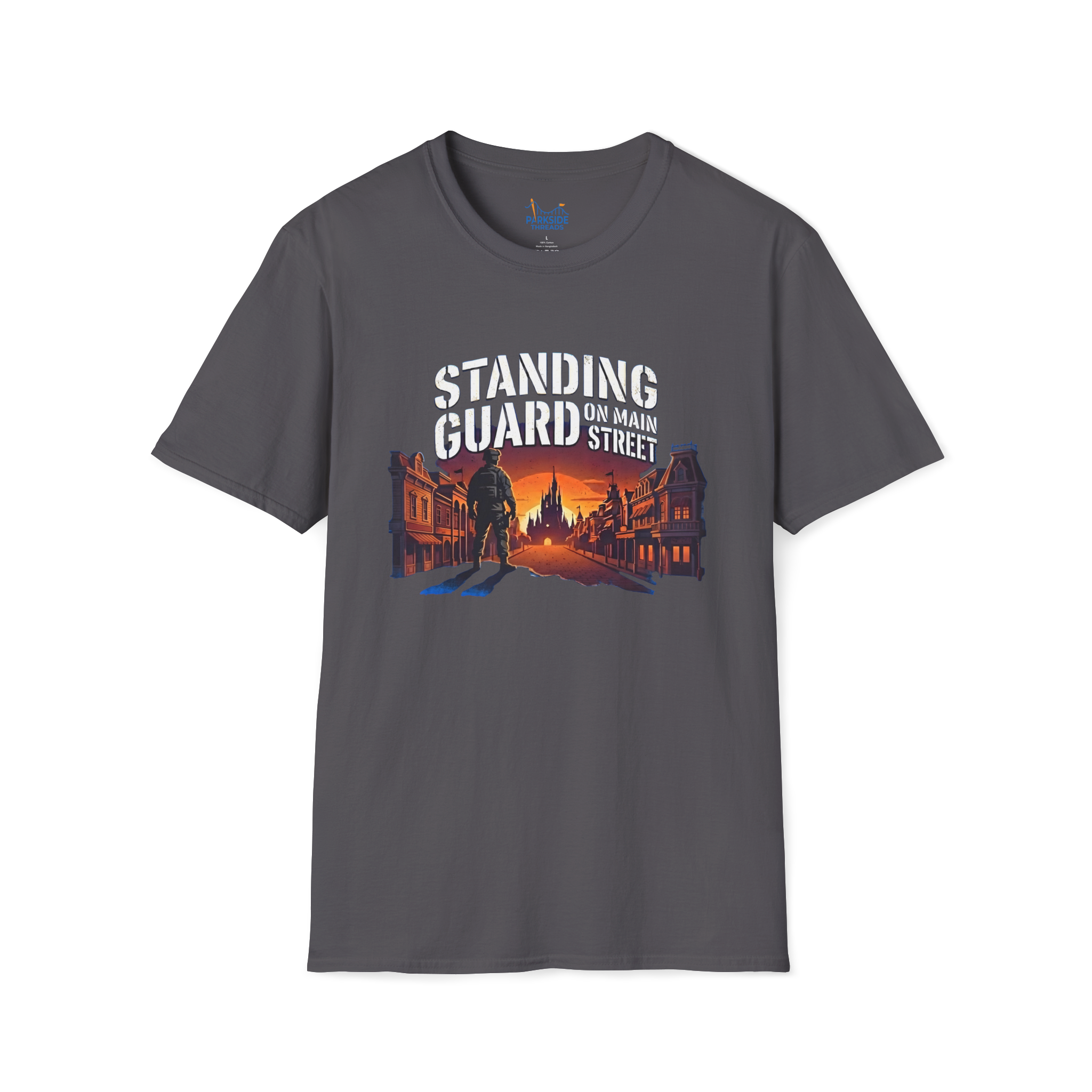 Standing Guard on Main Street Veteran Shirt