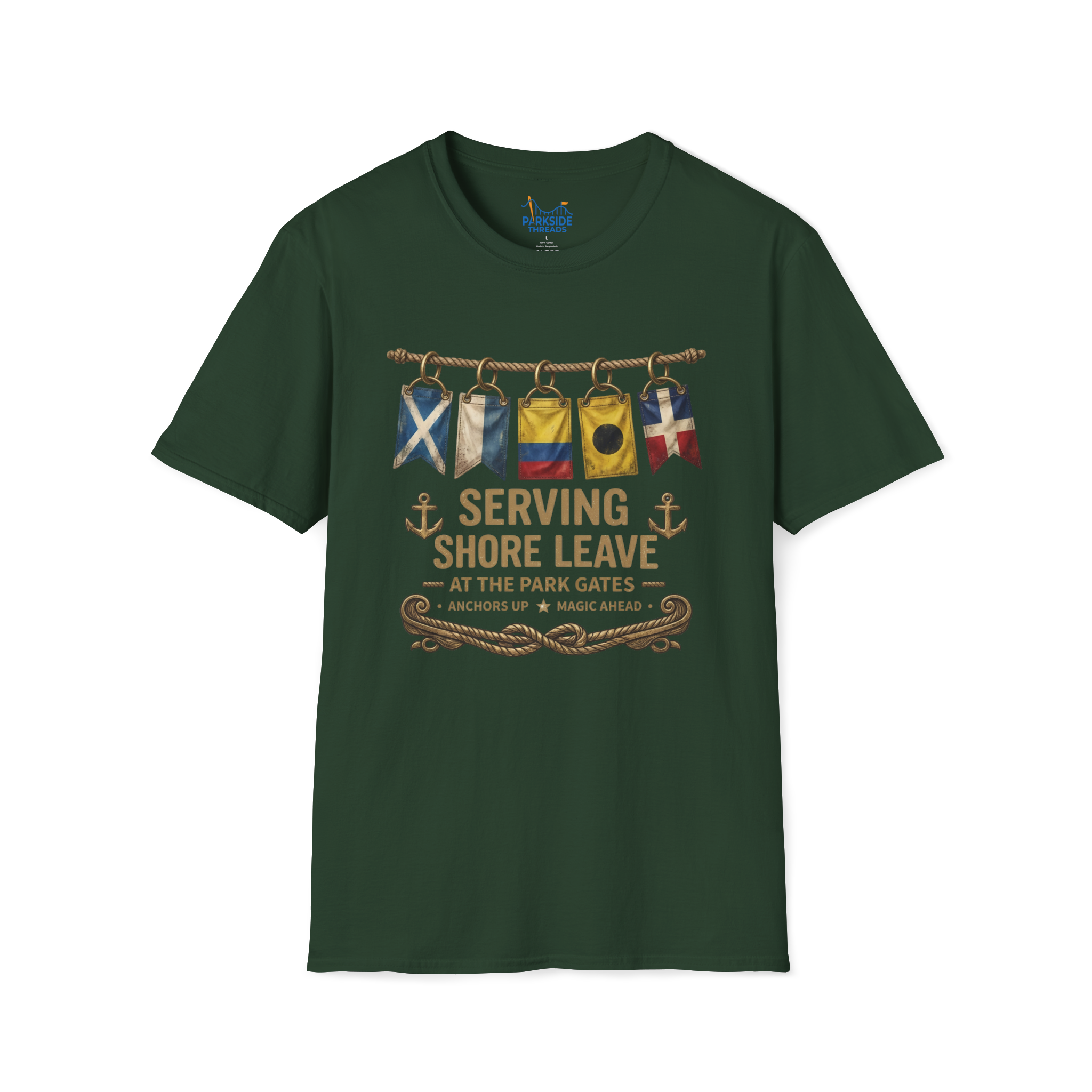 Serving Shore Leave Navy Park Shirt