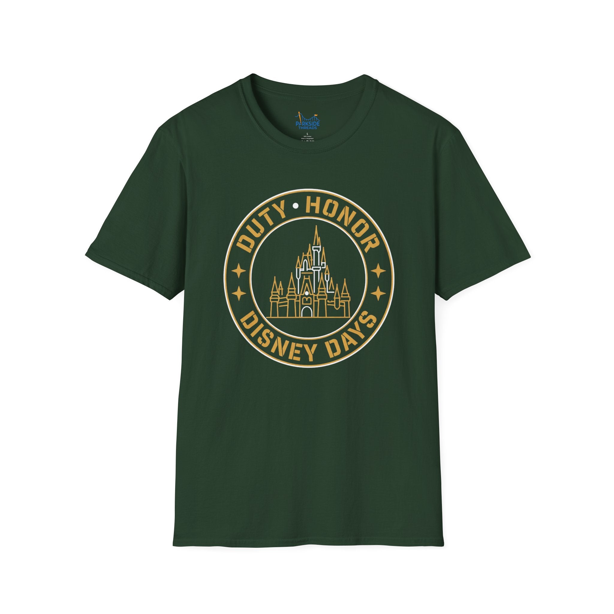 Duty Honor Disney Days Veteran Theme Park Shirt, Military Family Vacation Tee, Patriotic Park Gift