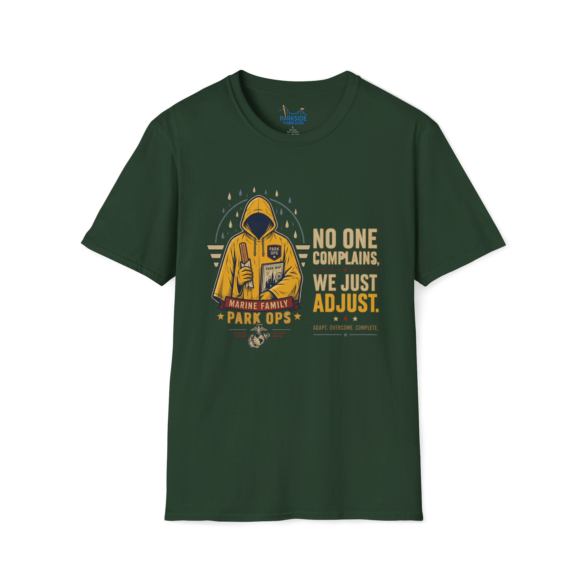 No One Complains We Just Adjust Marines Shirt