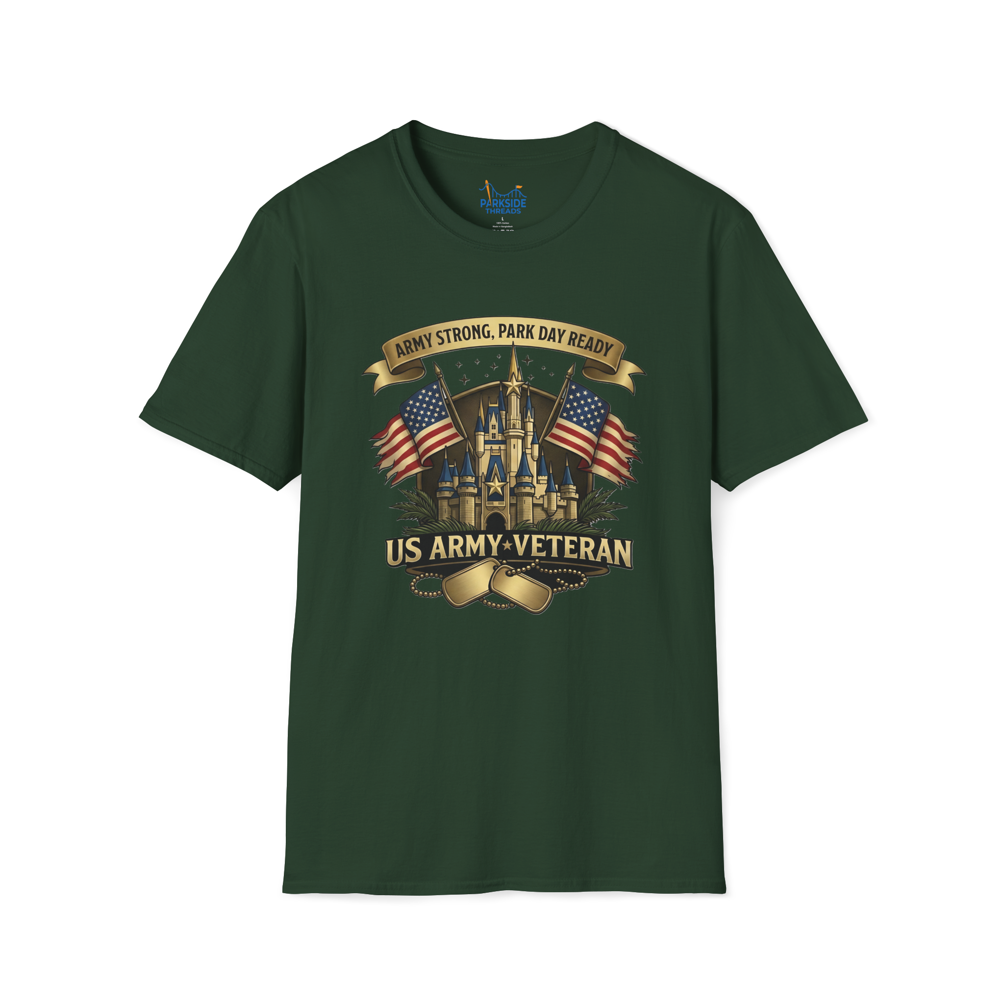 Army Strong Park Day Ready Veteran Shirt
