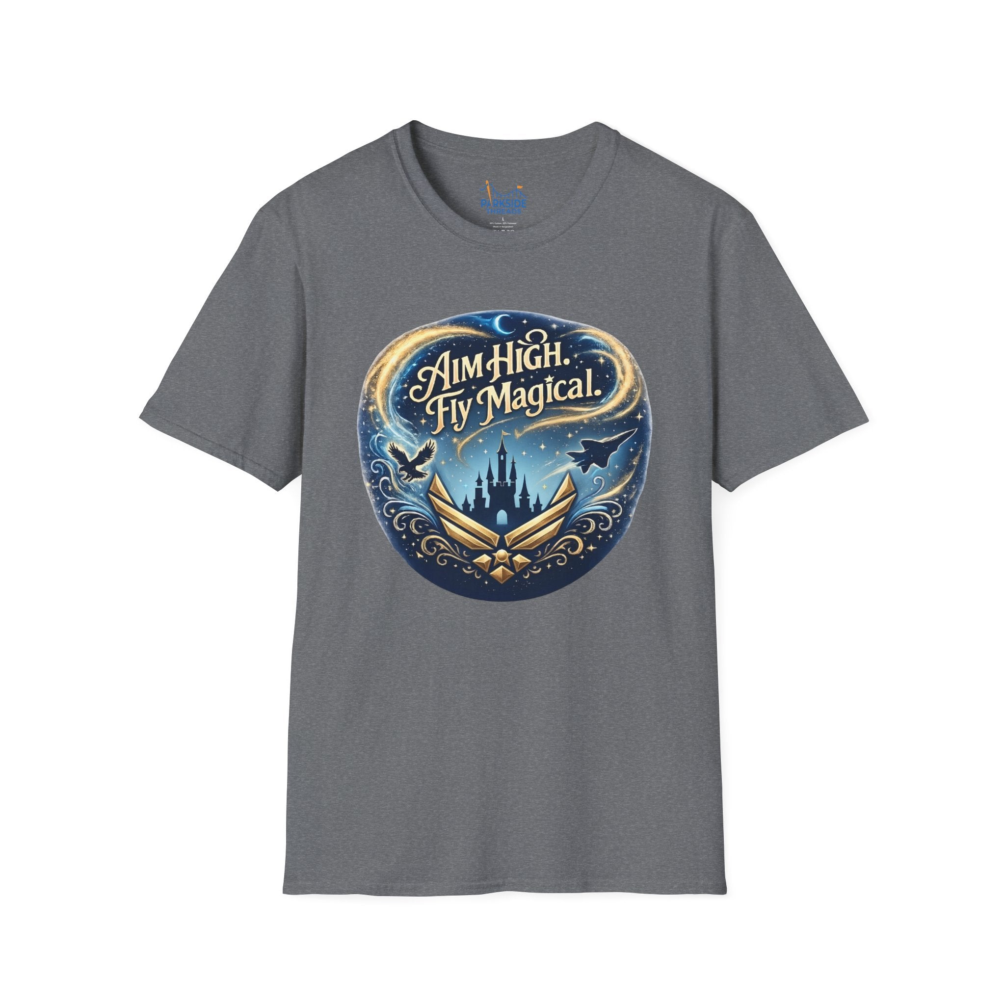 aim high, fly magical - tee shirt
