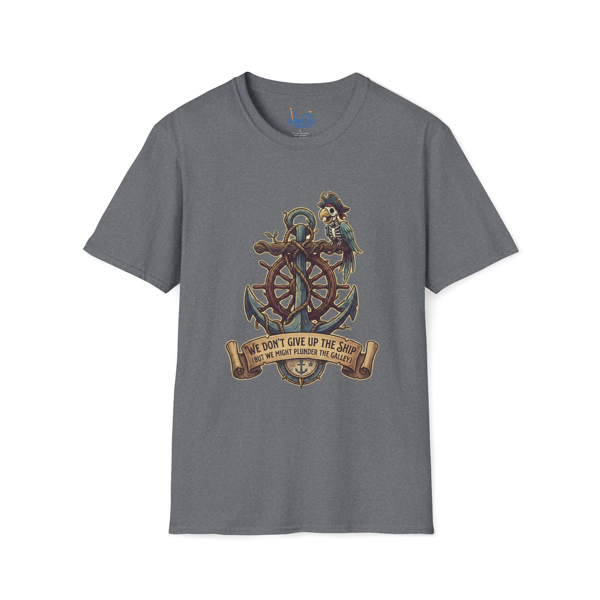 Navy Veteran Theme Park Shirt – Don’t Give Up the Ship