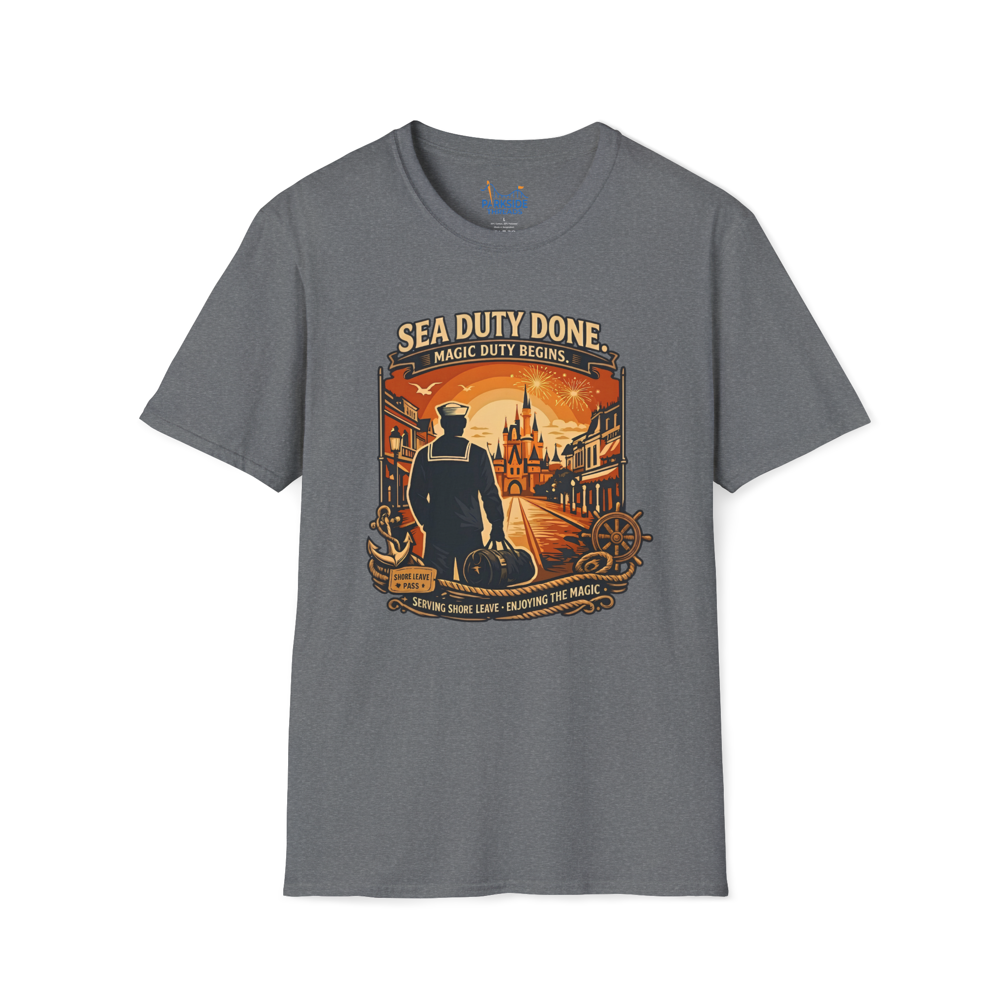 Sea Duty Done Navy Theme Park Shirt