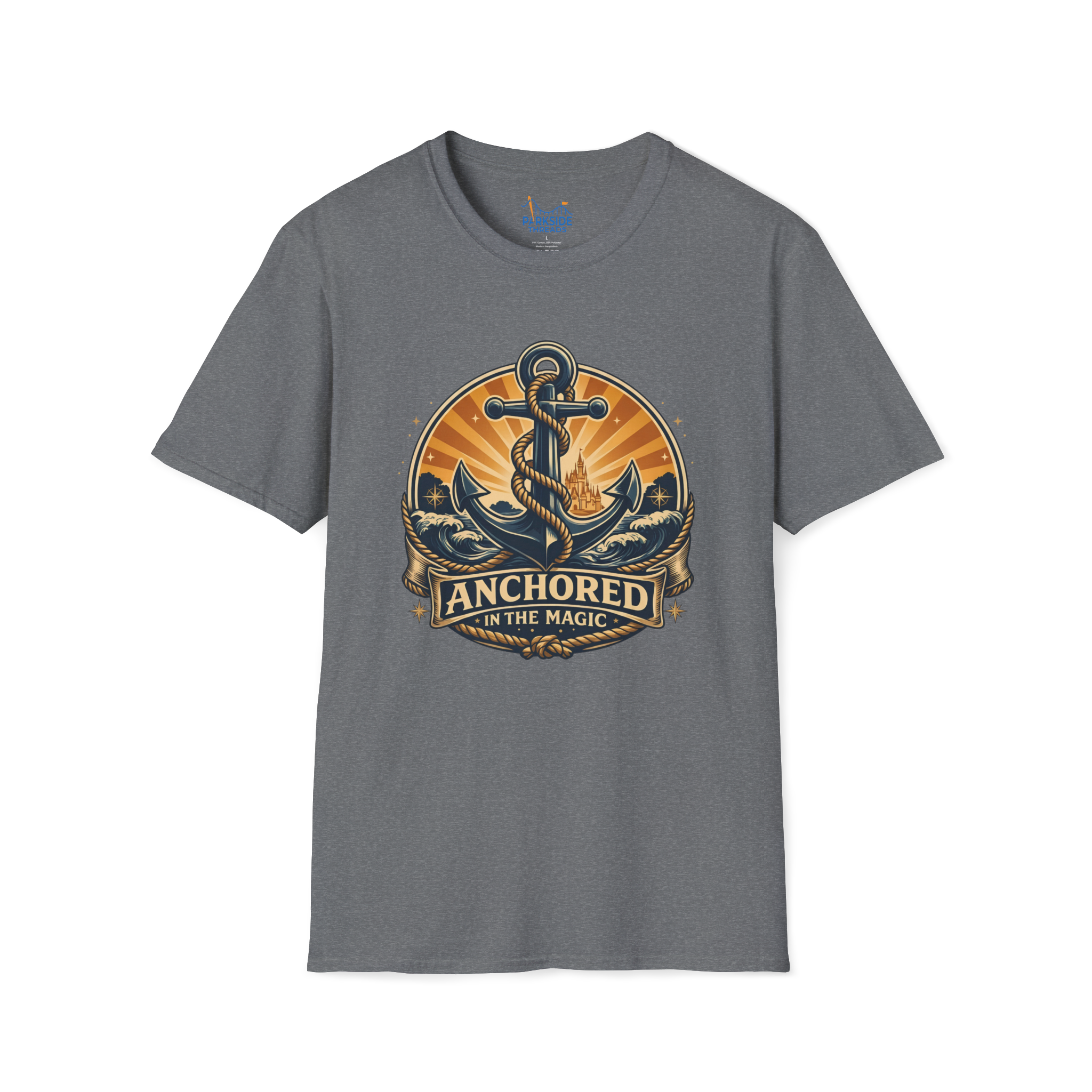 Anchored in the Magic Navy Shirt