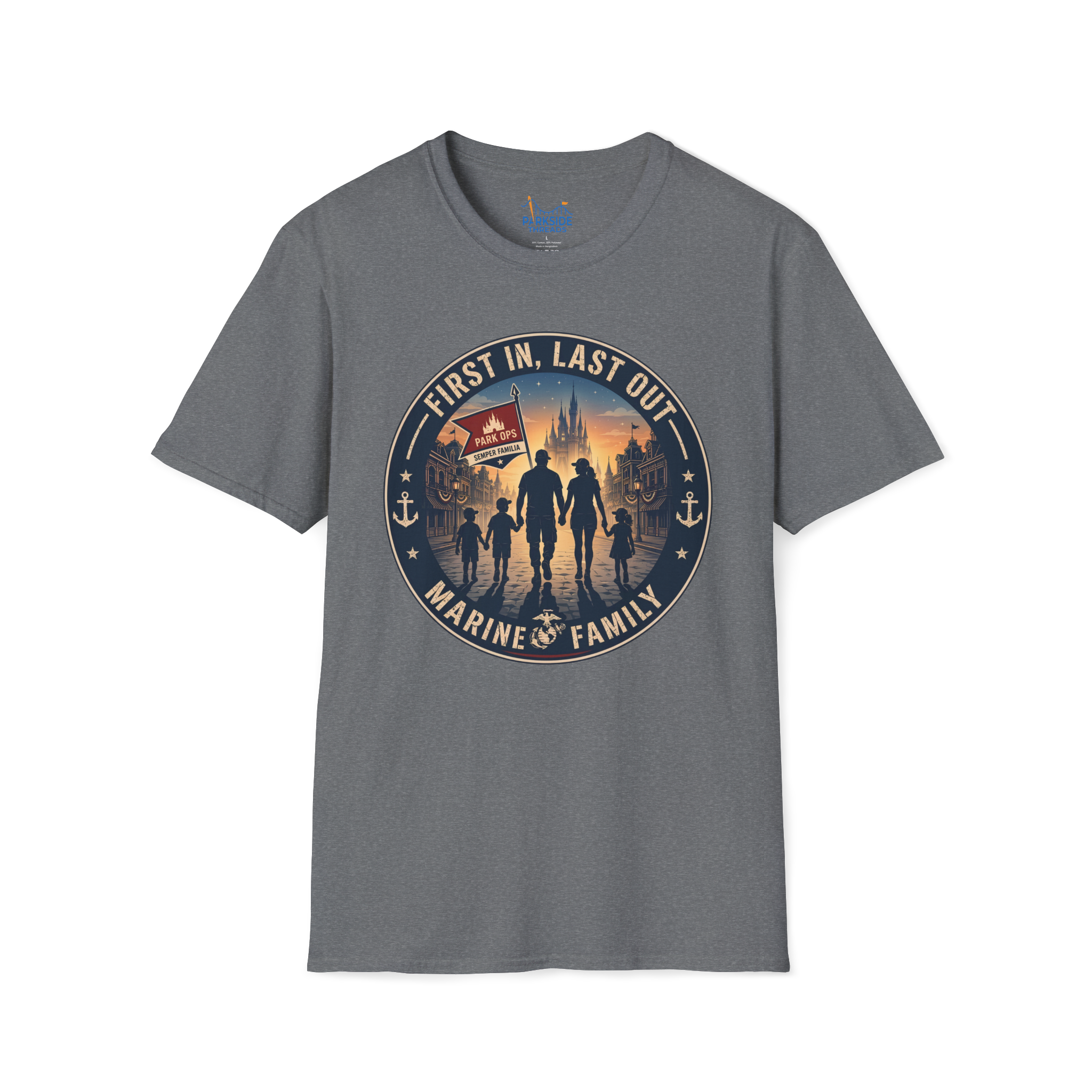 First In Last Out Marine Family Park Shirt