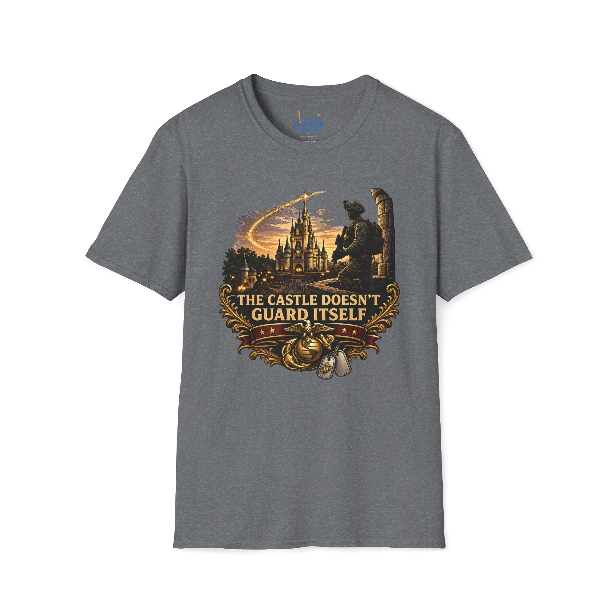 The Castle Doesn’t Guard Itself Marine Shirt