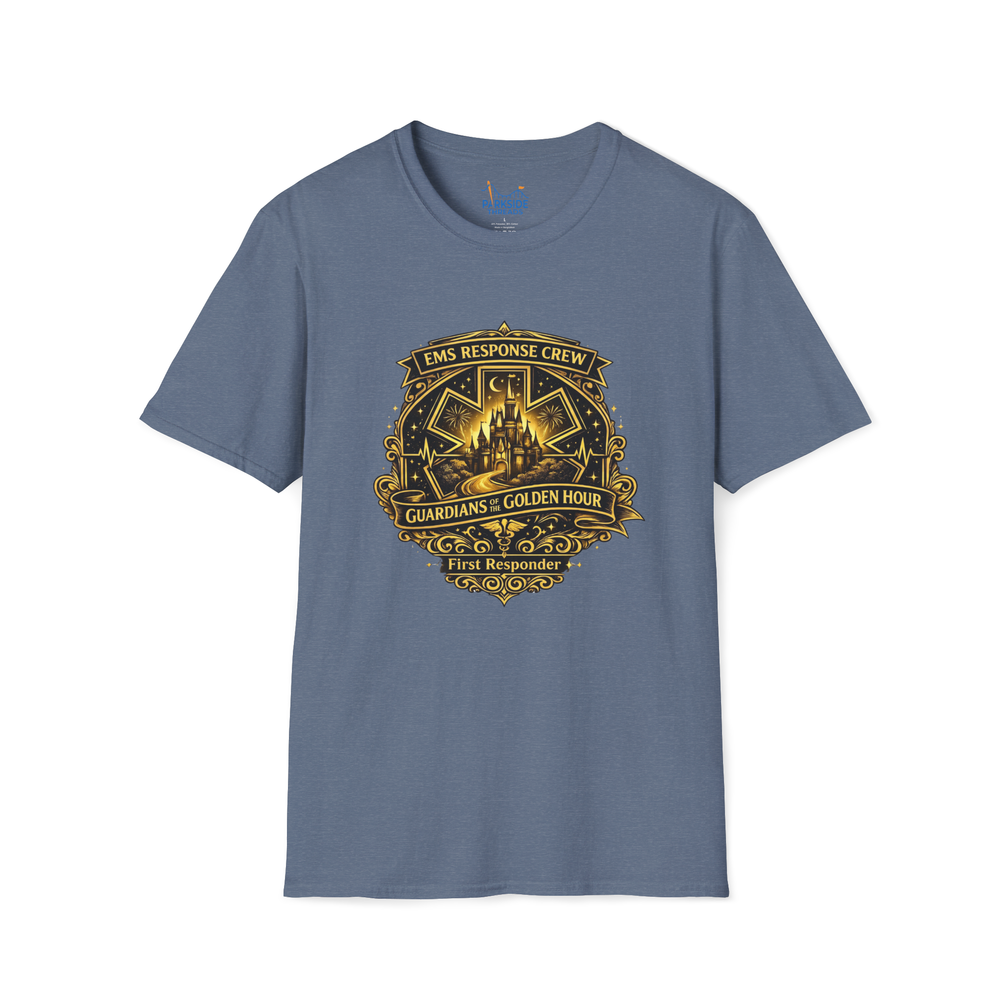 Guardians of the Golden Hour EMS First Responder Theme Park T-Shirt