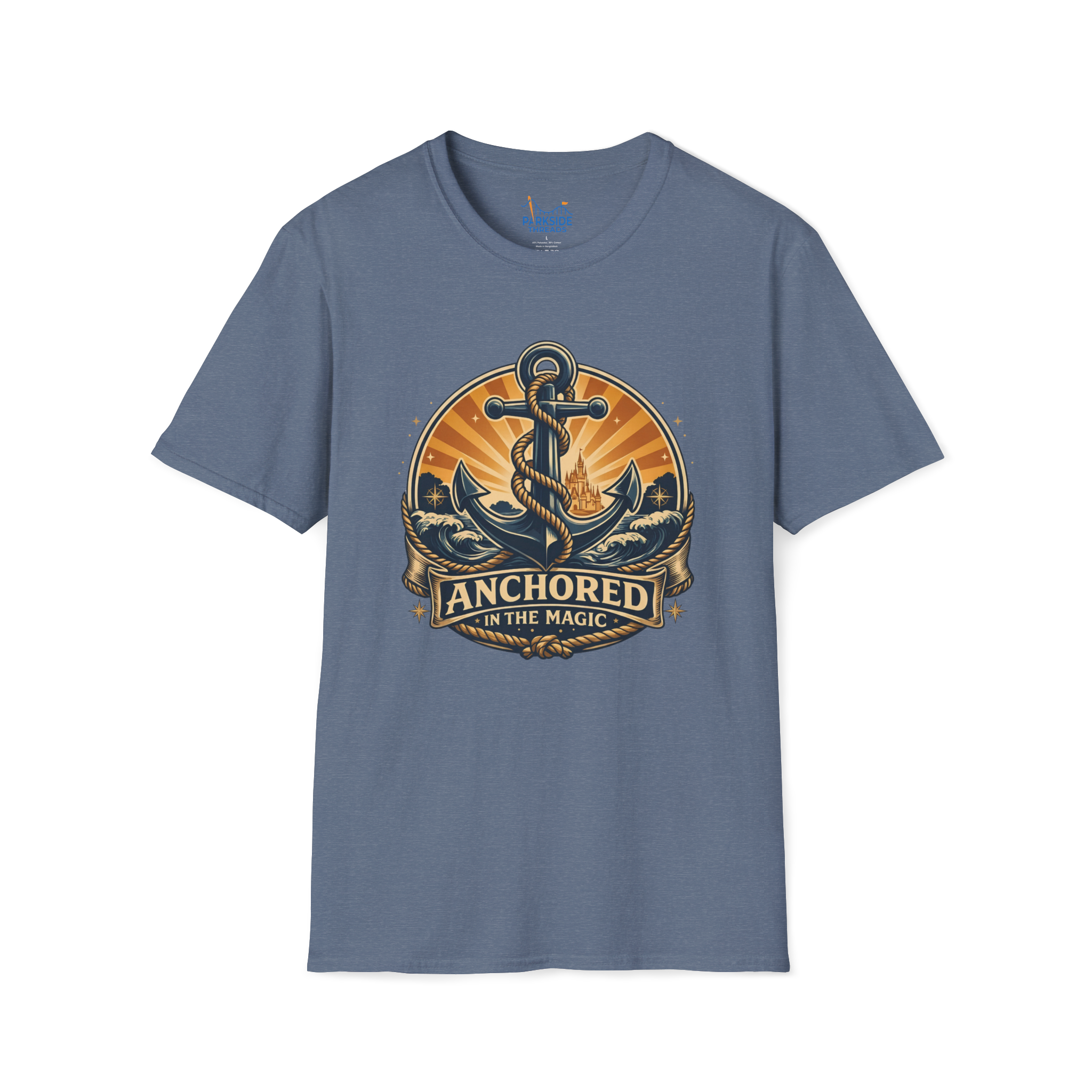 Anchored in the Magic Navy Shirt