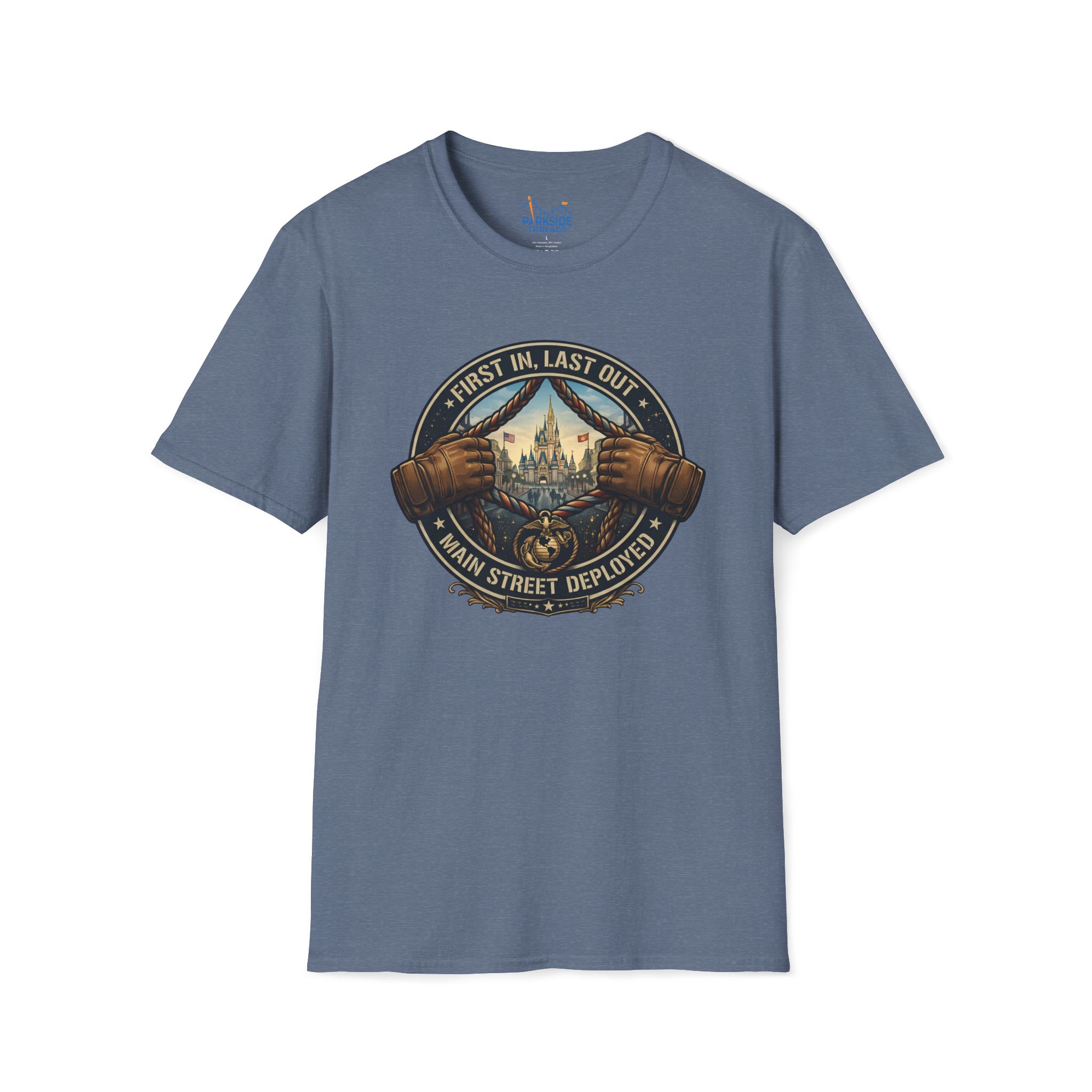Main Street Deployed Marine Family Shirt