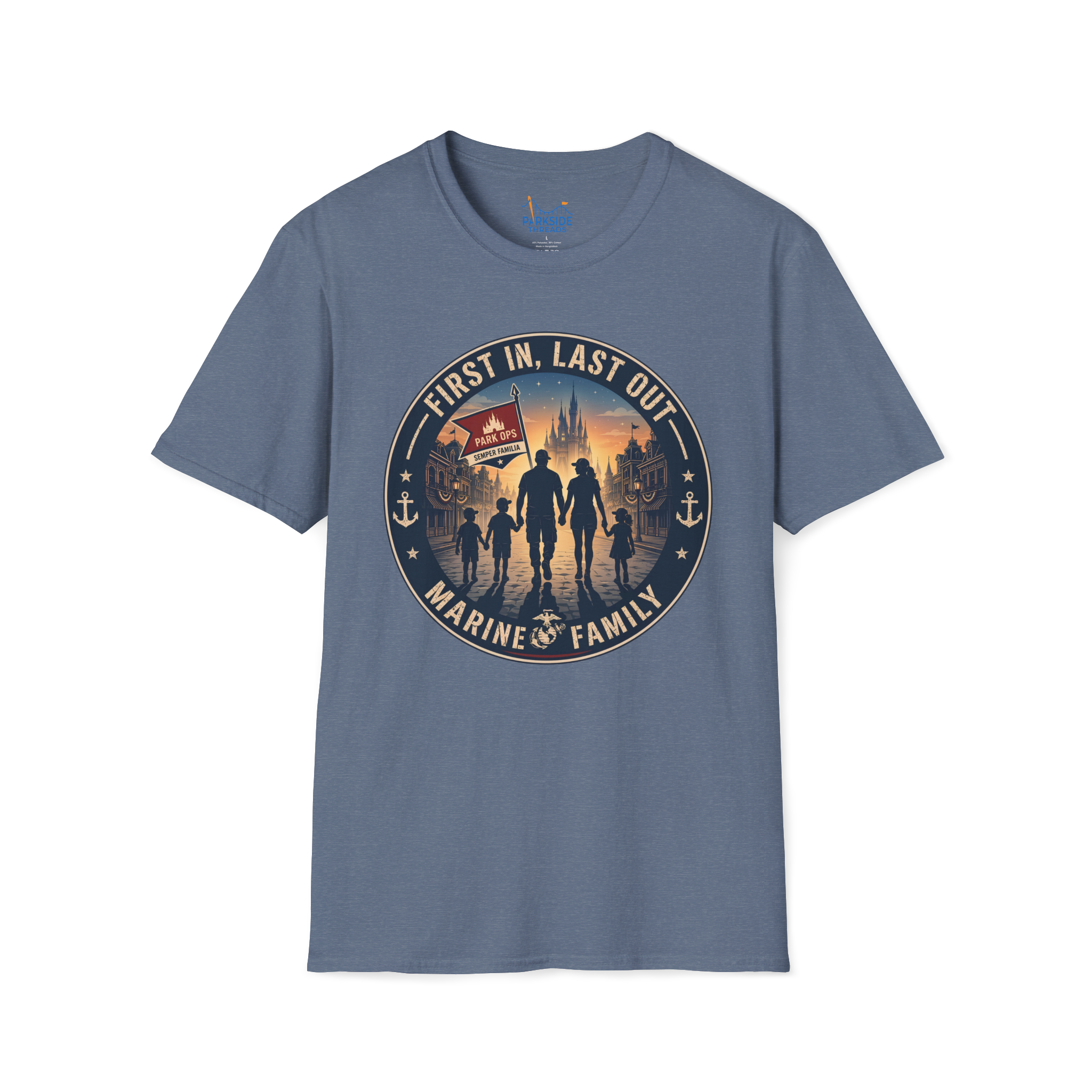 First In Last Out Marine Family Park Shirt
