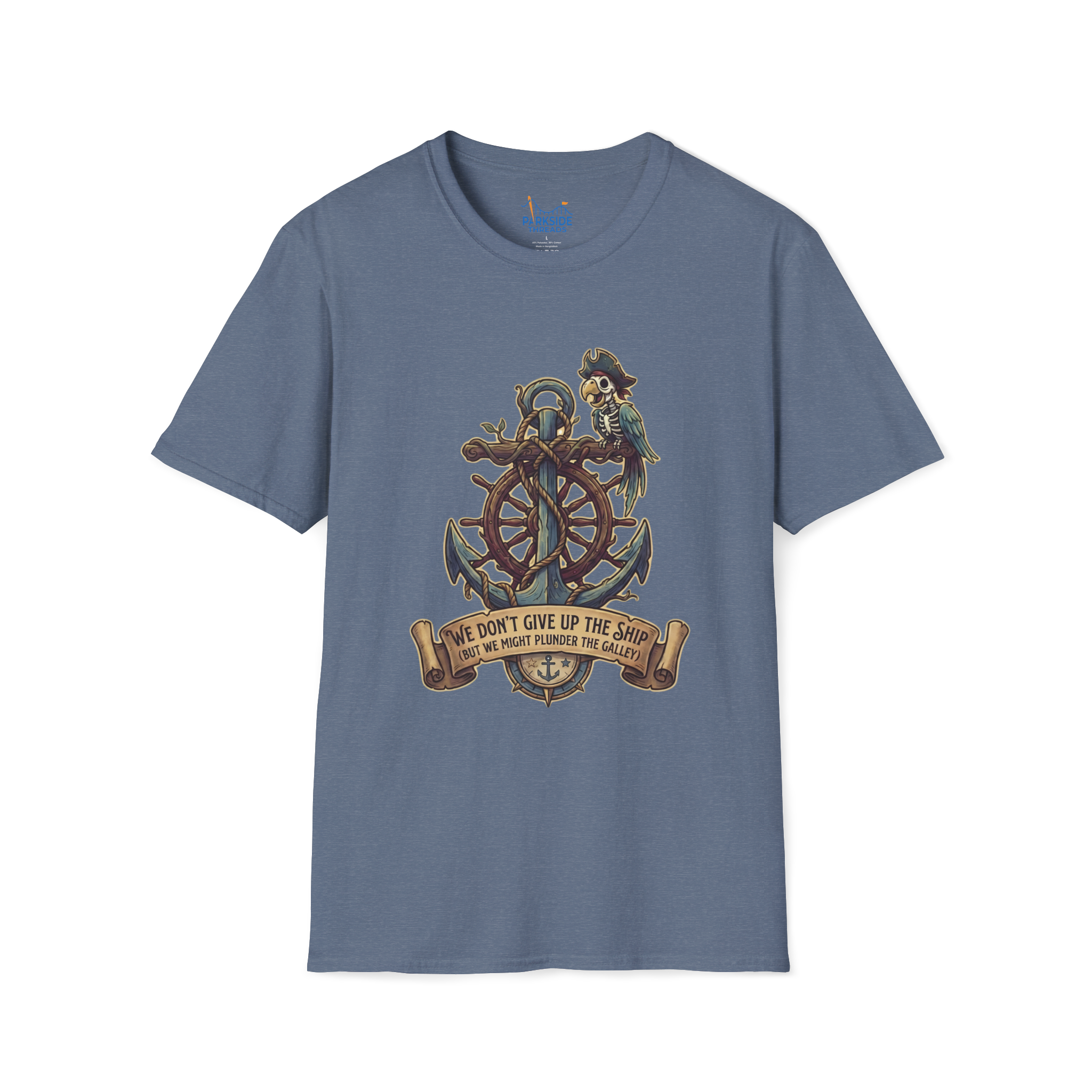Navy Veteran Theme Park Shirt – Don’t Give Up the Ship