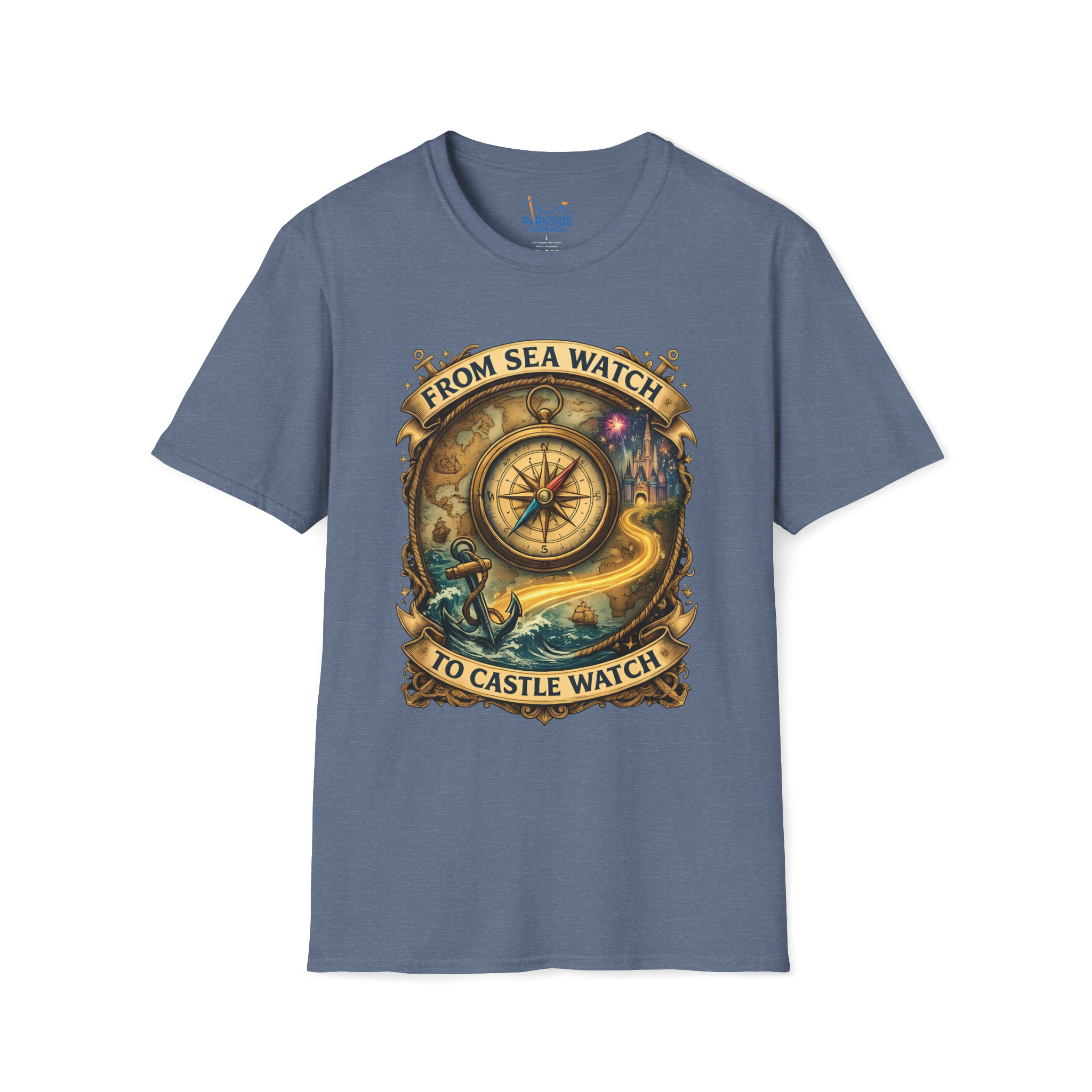 From Sea Watch to Castle Watch Navy Shirt
