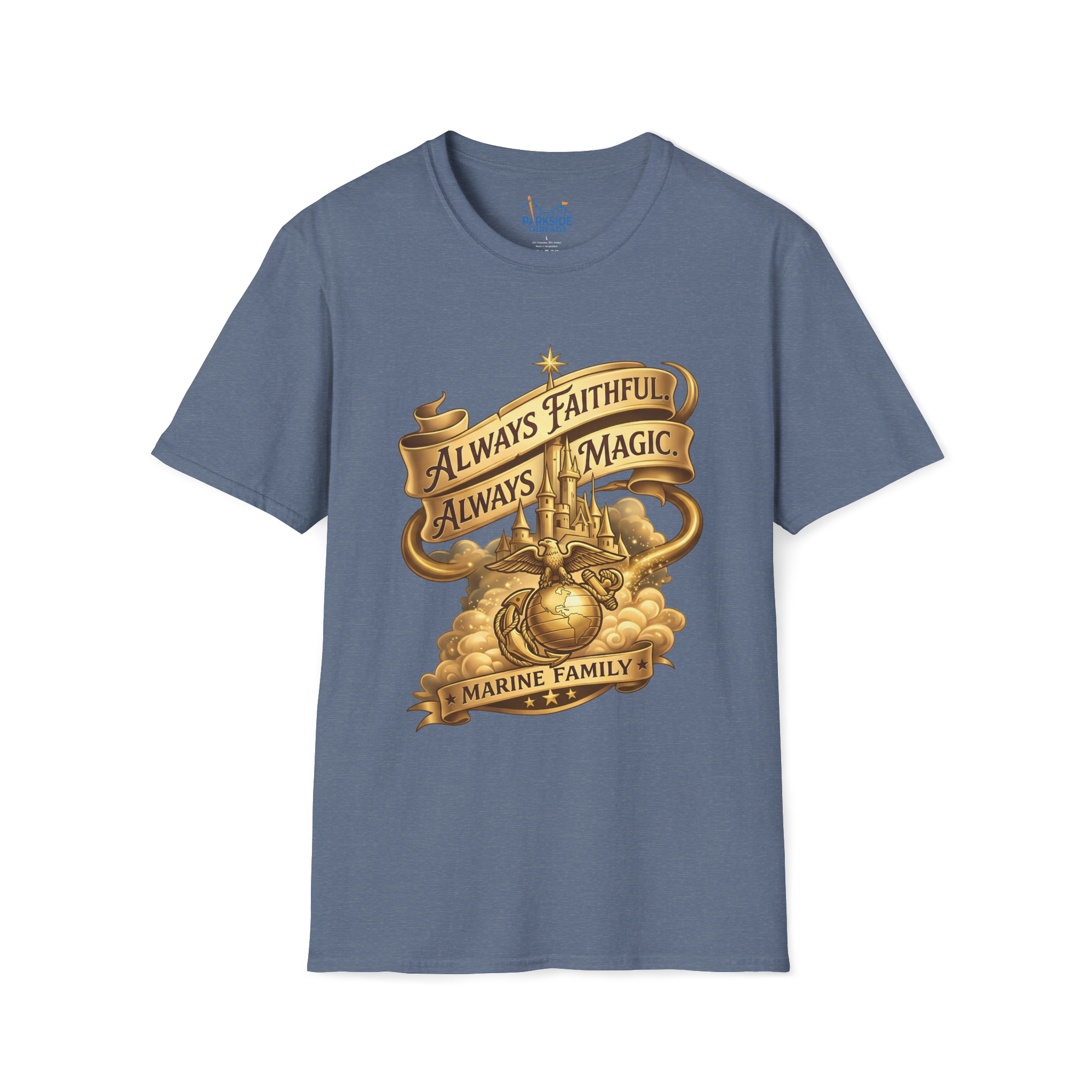 Always Faithful Always Magic Marine Family Shirt